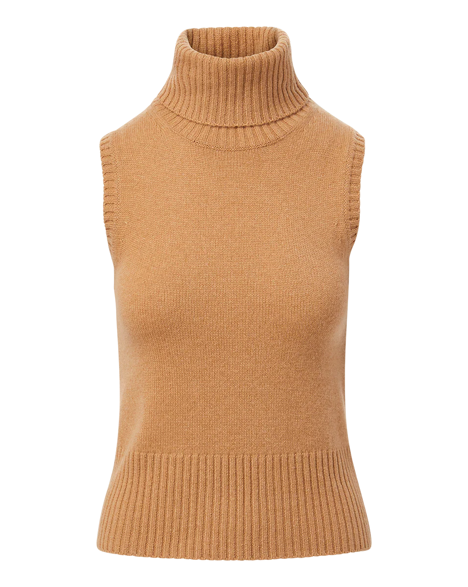 Veronica Beard - Mazzy Cashmere Sleeveless Sweater - Image 5