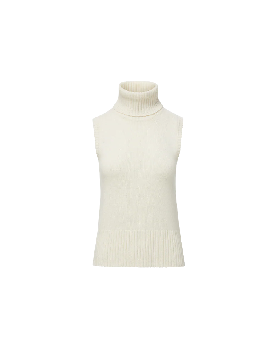 Veronica Beard - Mazzy Cashmere Sleeveless Sweater - Image 6
