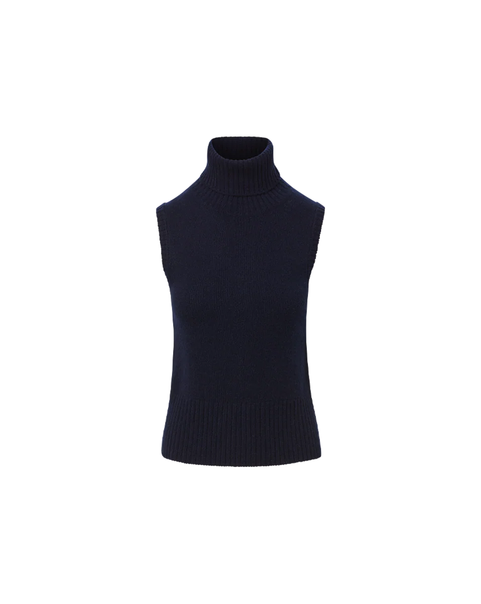 Veronica Beard - Mazzy Cashmere Sleeveless Sweater - Image 6