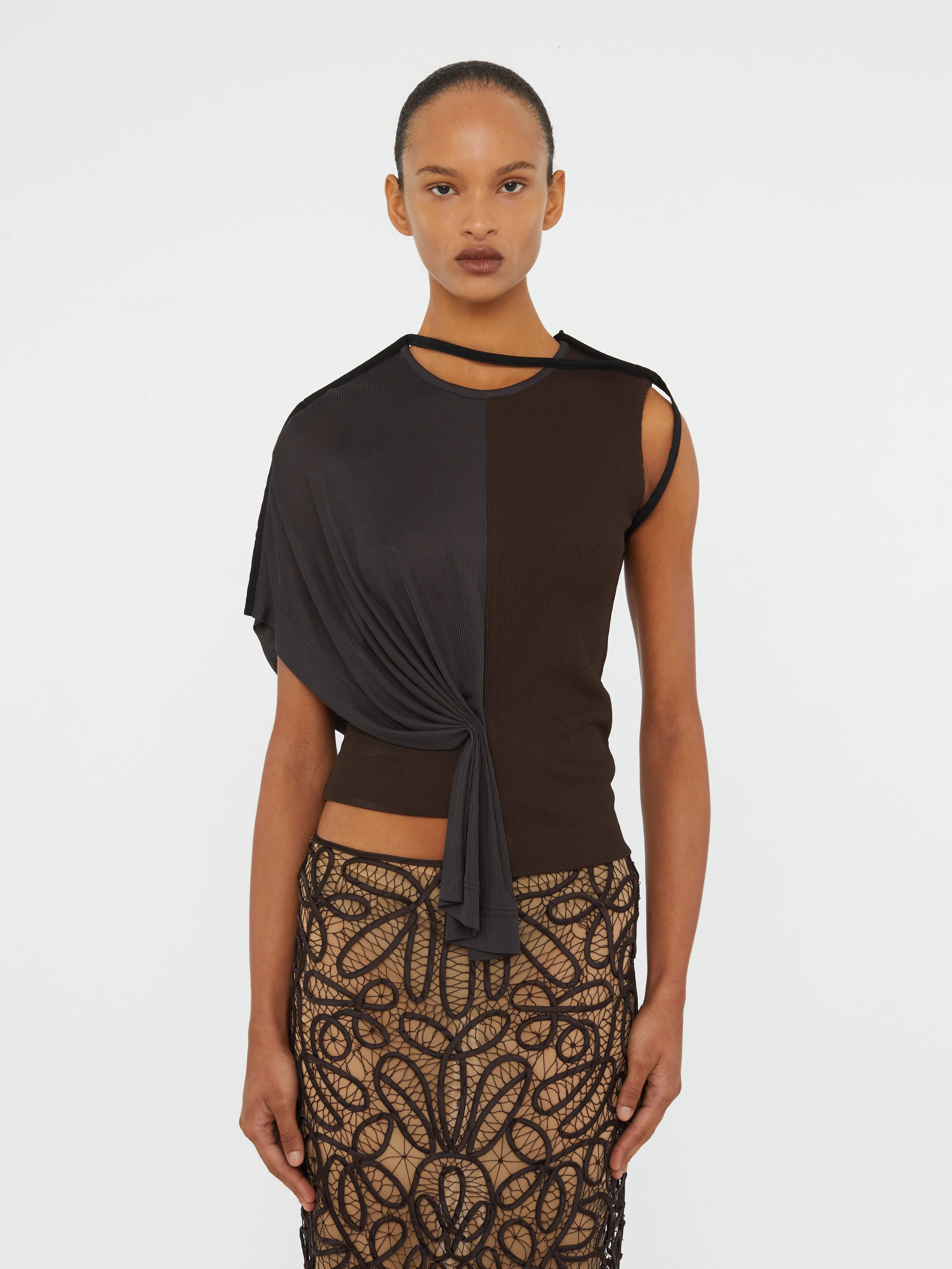 Christopher Esber - Meander Lace Skirt - Image 3