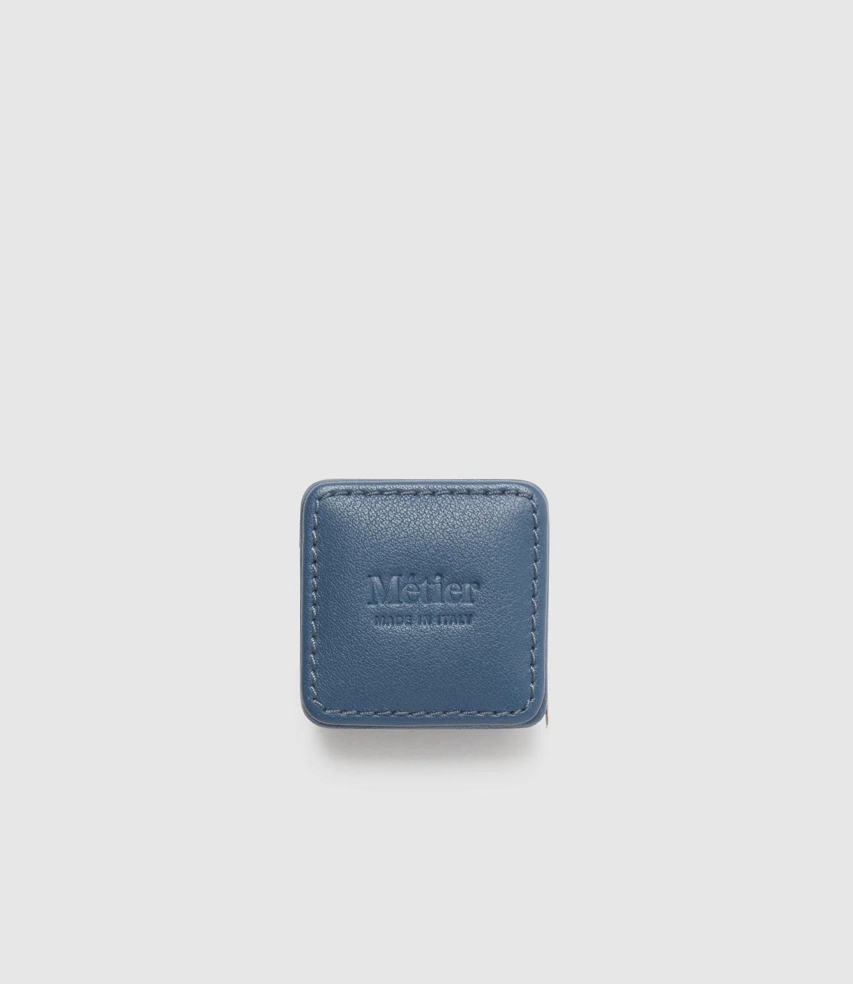 Metier - Measuring Tape Smooth Calfskin Storm
