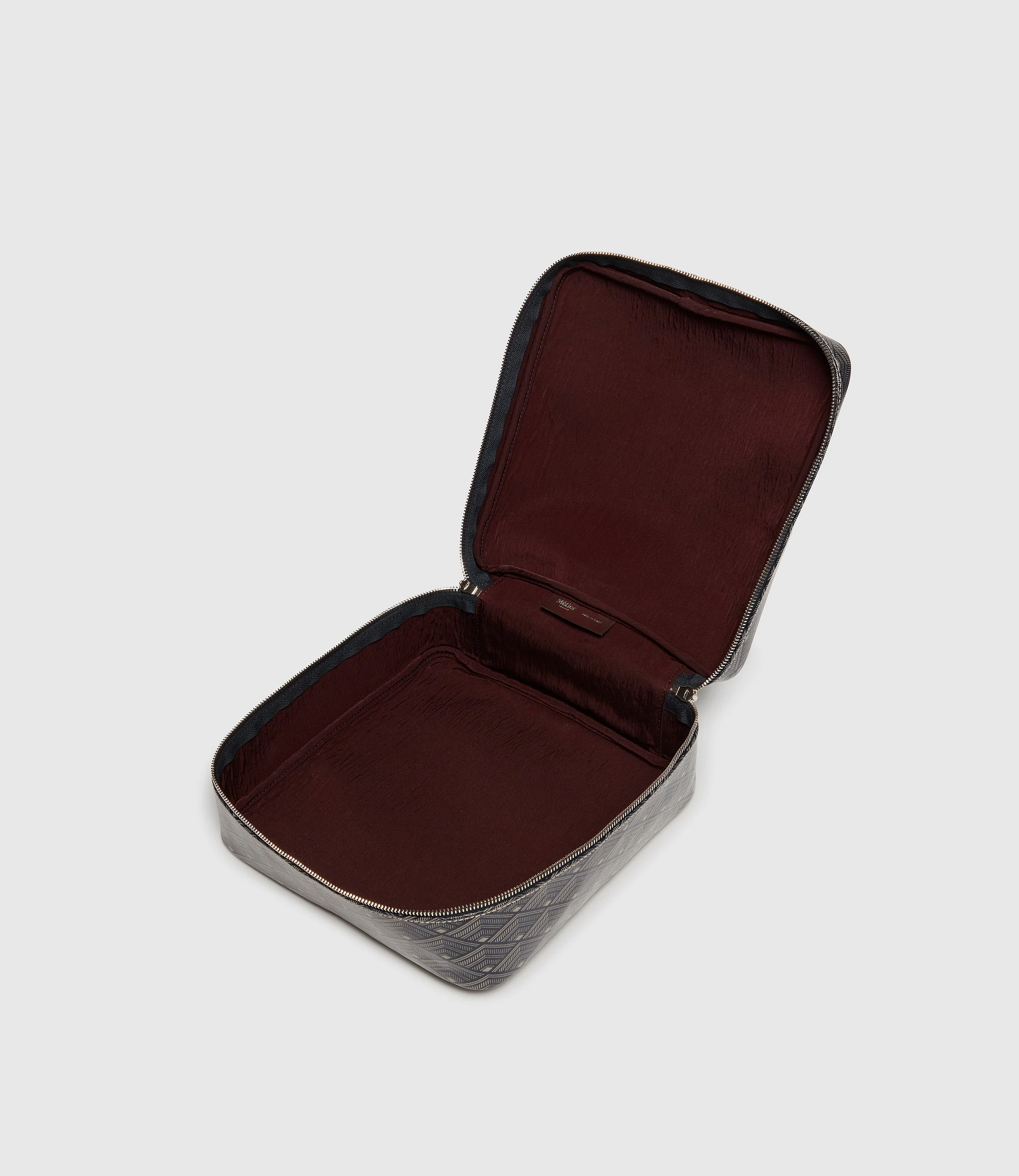 Metier - Medium Travel Organiser Signature Canvas Navy - Image 3