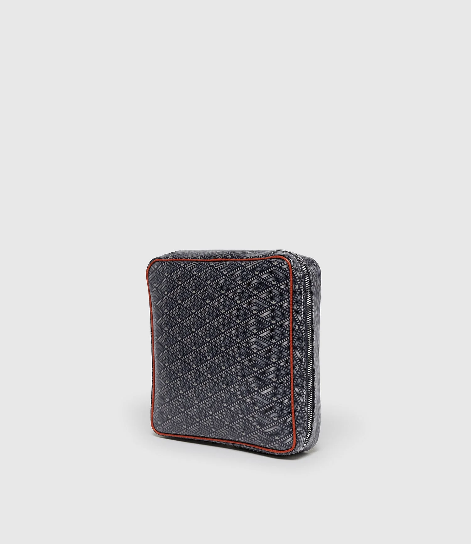 Metier - Medium Travel Organiser Slim Signature Canvas Navy