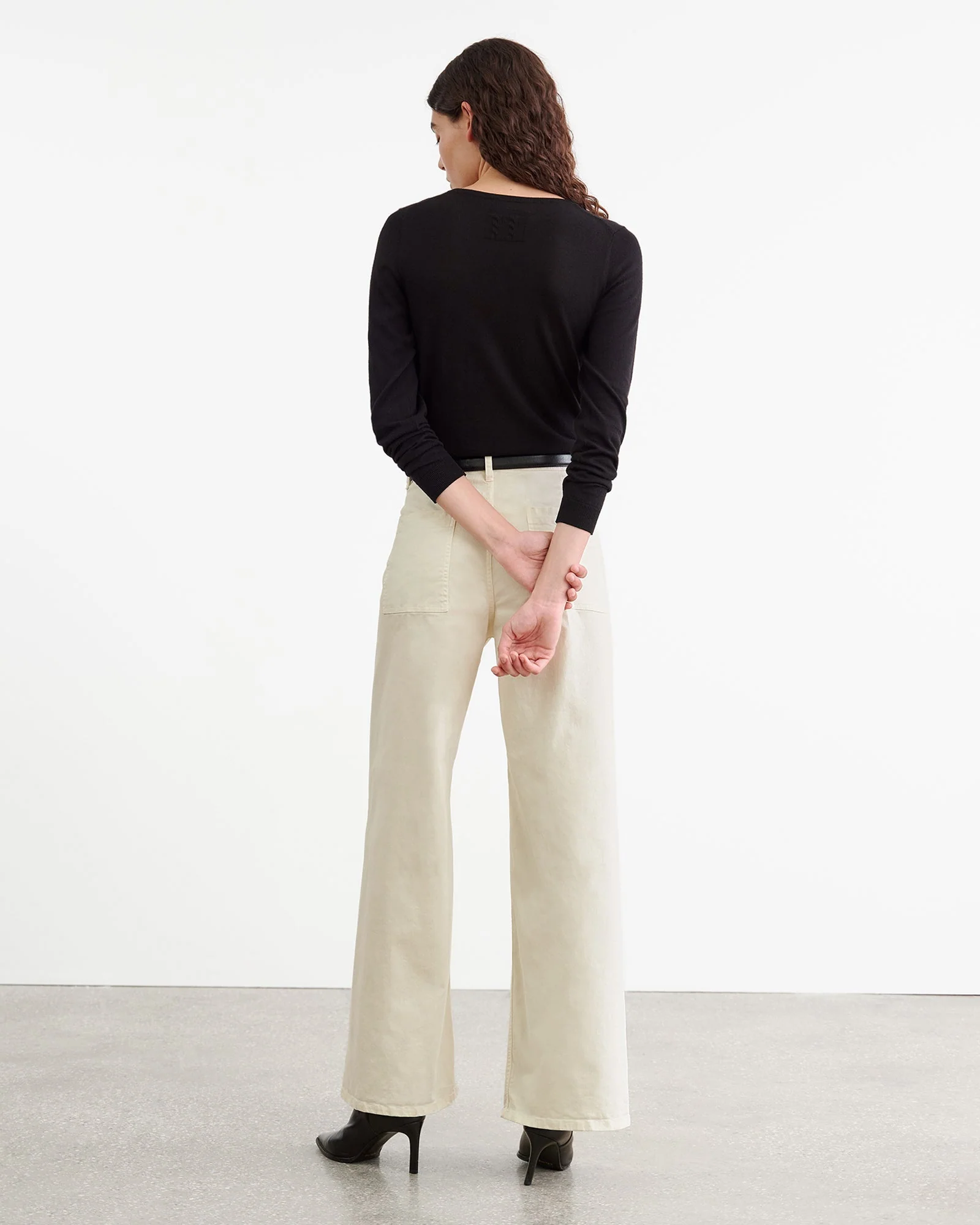 Nili Lotan - MEGAN COTTON PANT - Image 4