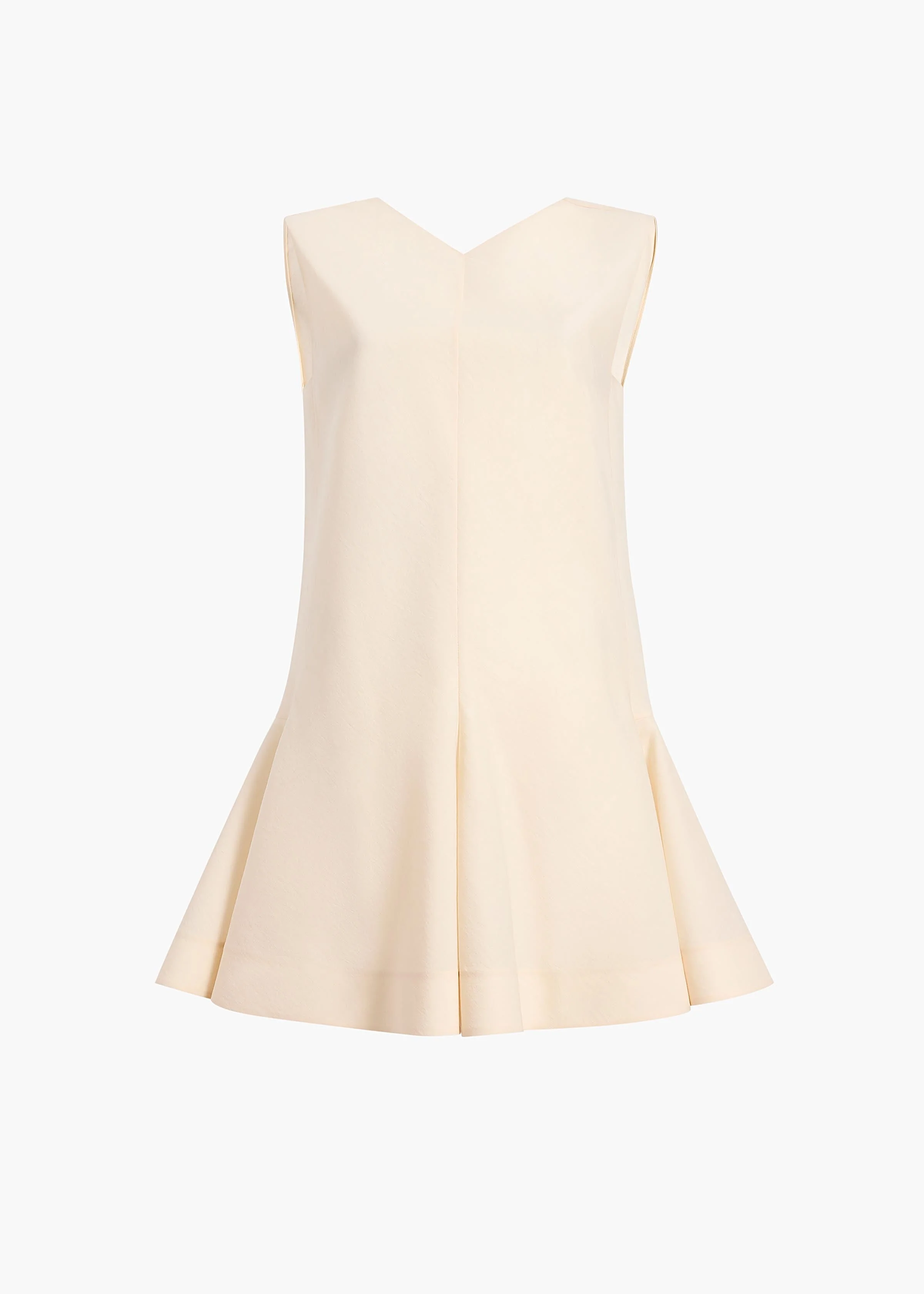 Khaite - Mel Dress in Natural Silk Organza