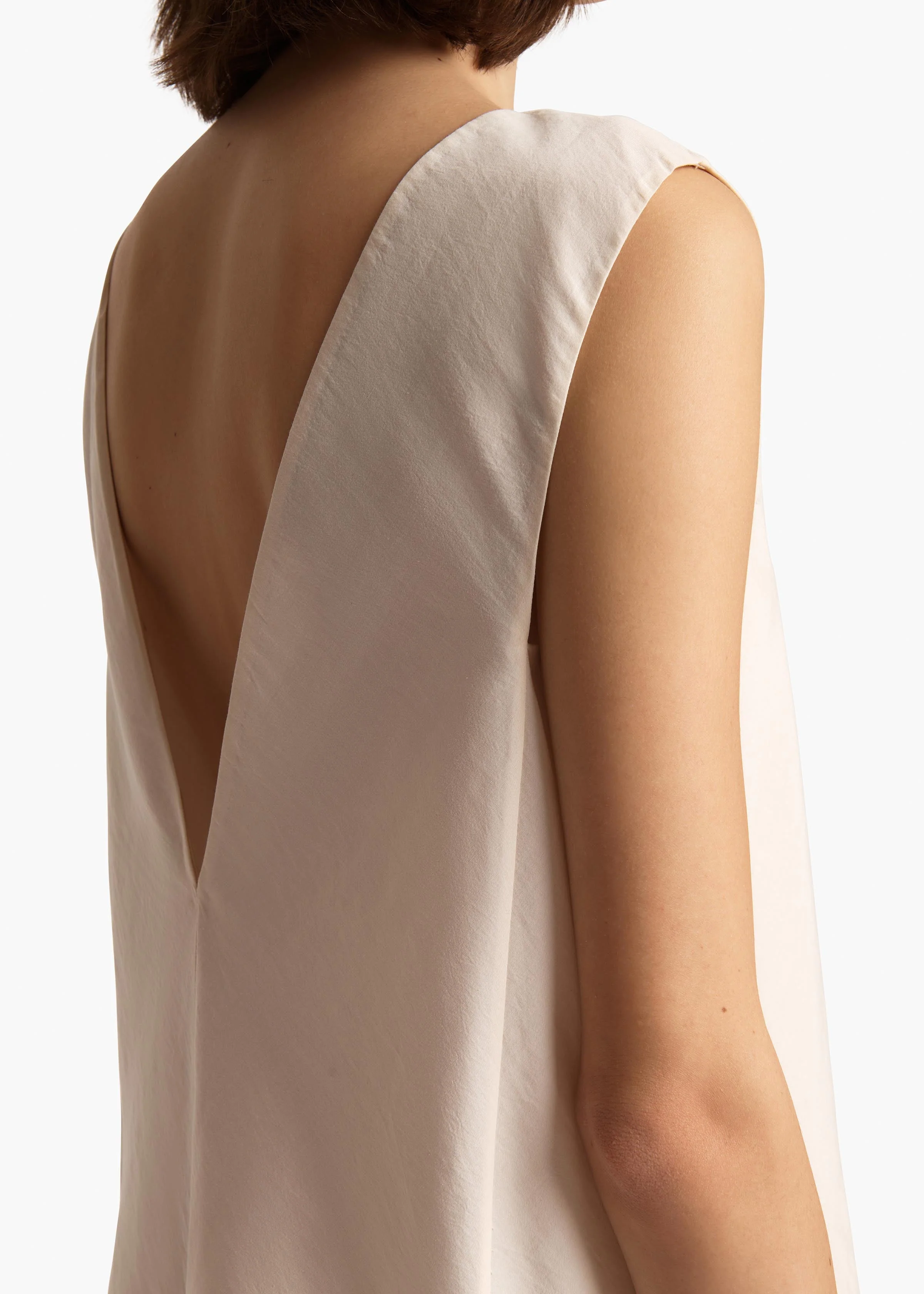 Khaite - Mel Dress in Natural Silk Organza - Image 5