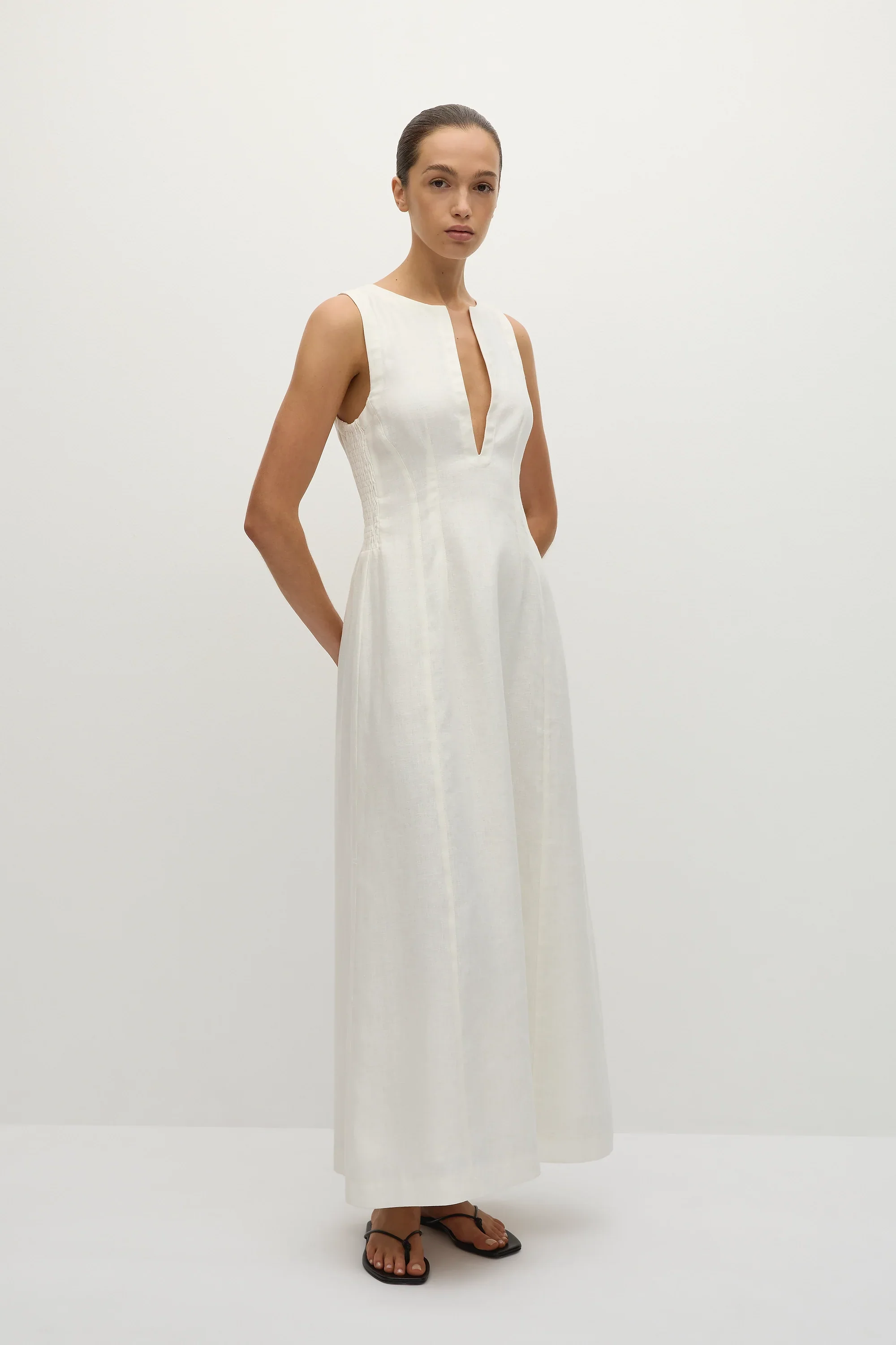 Faithfull - Melia Maxi Dress White - Final Sale - Image 5