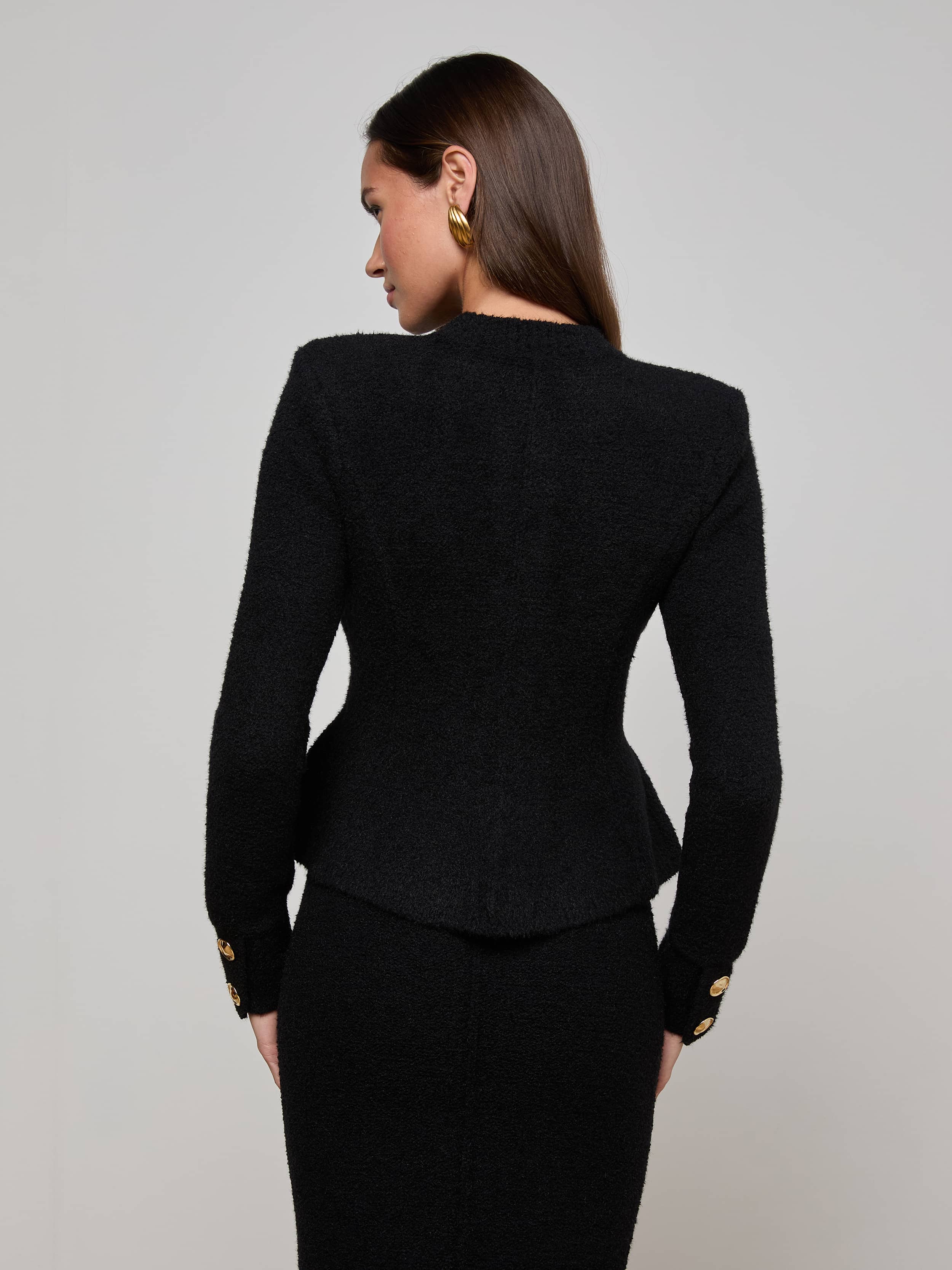 L'AGENCE - Melissa Knit Cardigan - Image 10