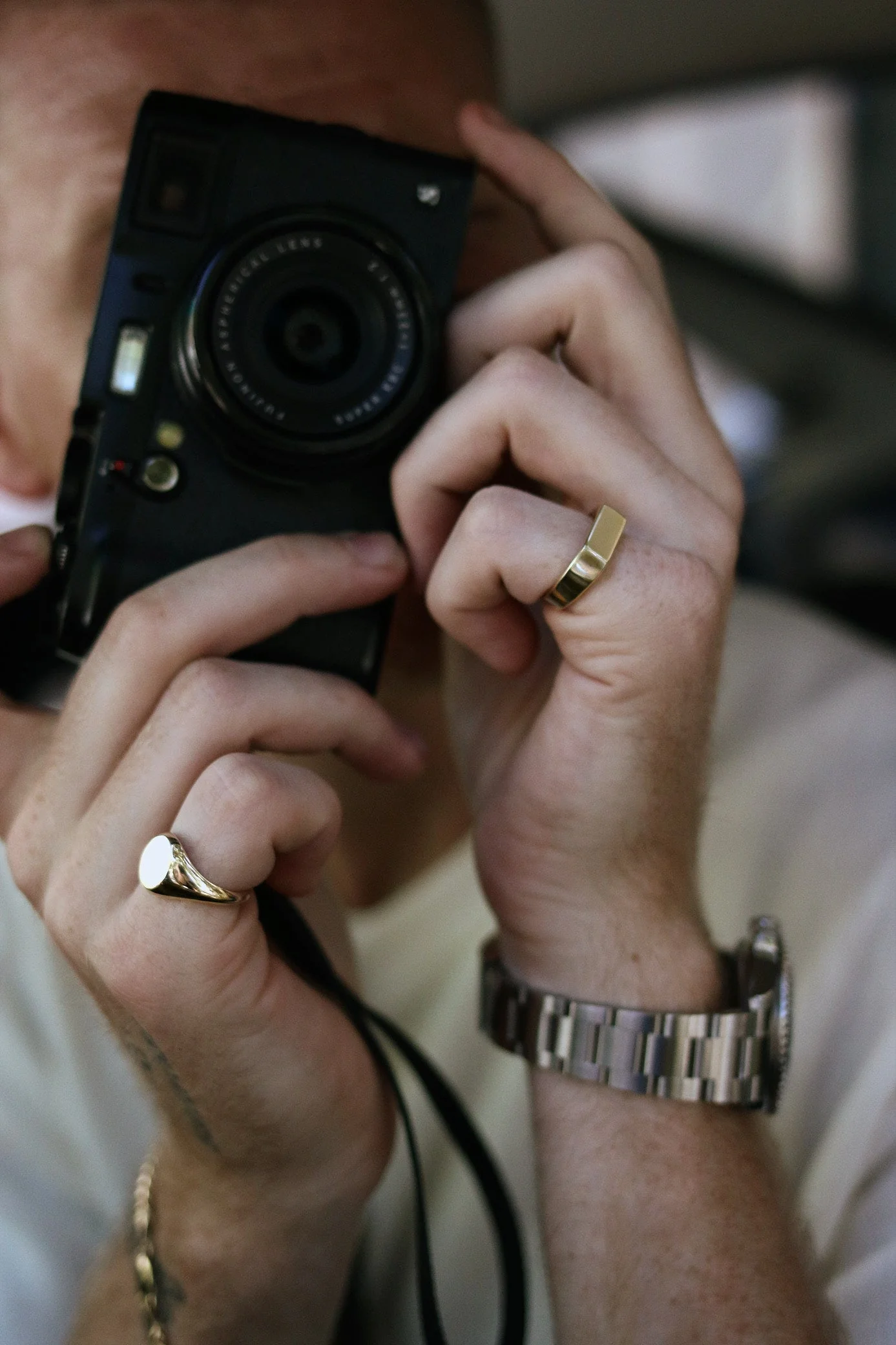 Kinn - Men's Bold Classic Signet Ring - Image 3
