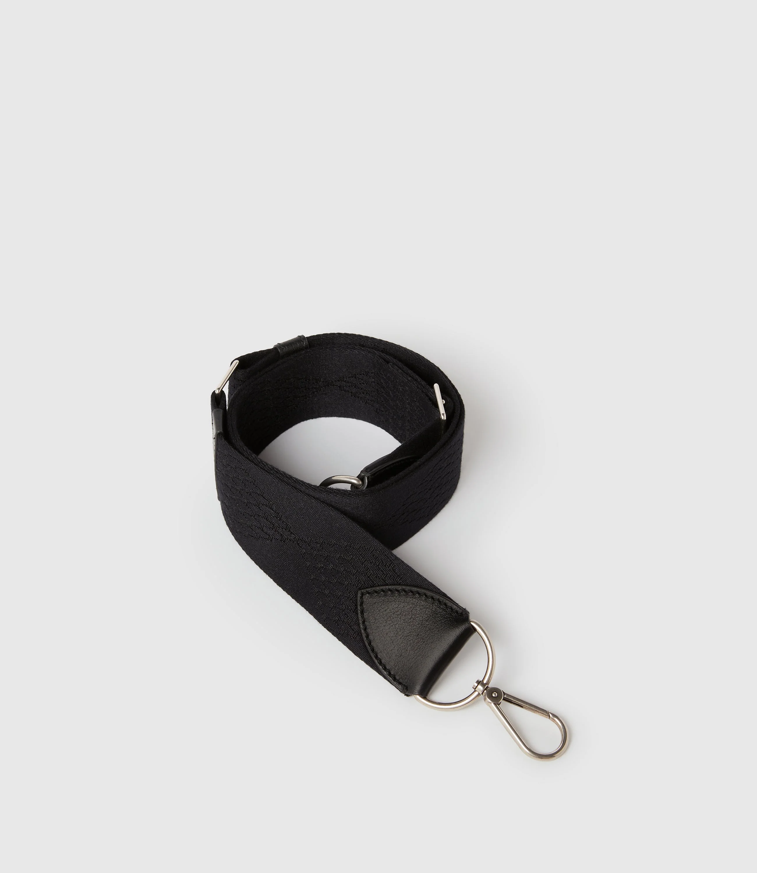 Metier - Men's Diamond Webbing Strap Black