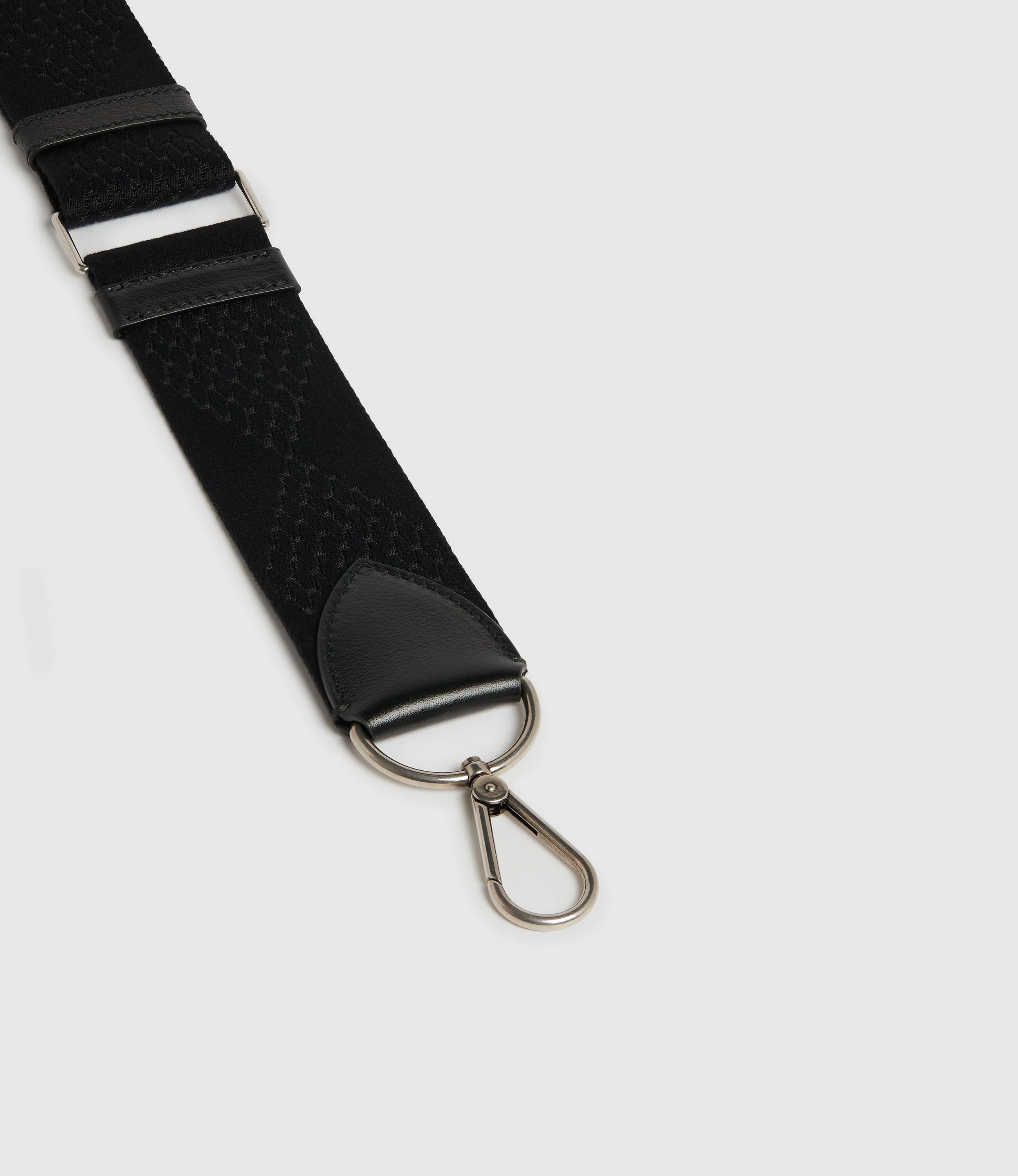 Metier - Men's Diamond Webbing Strap Black - Image 2