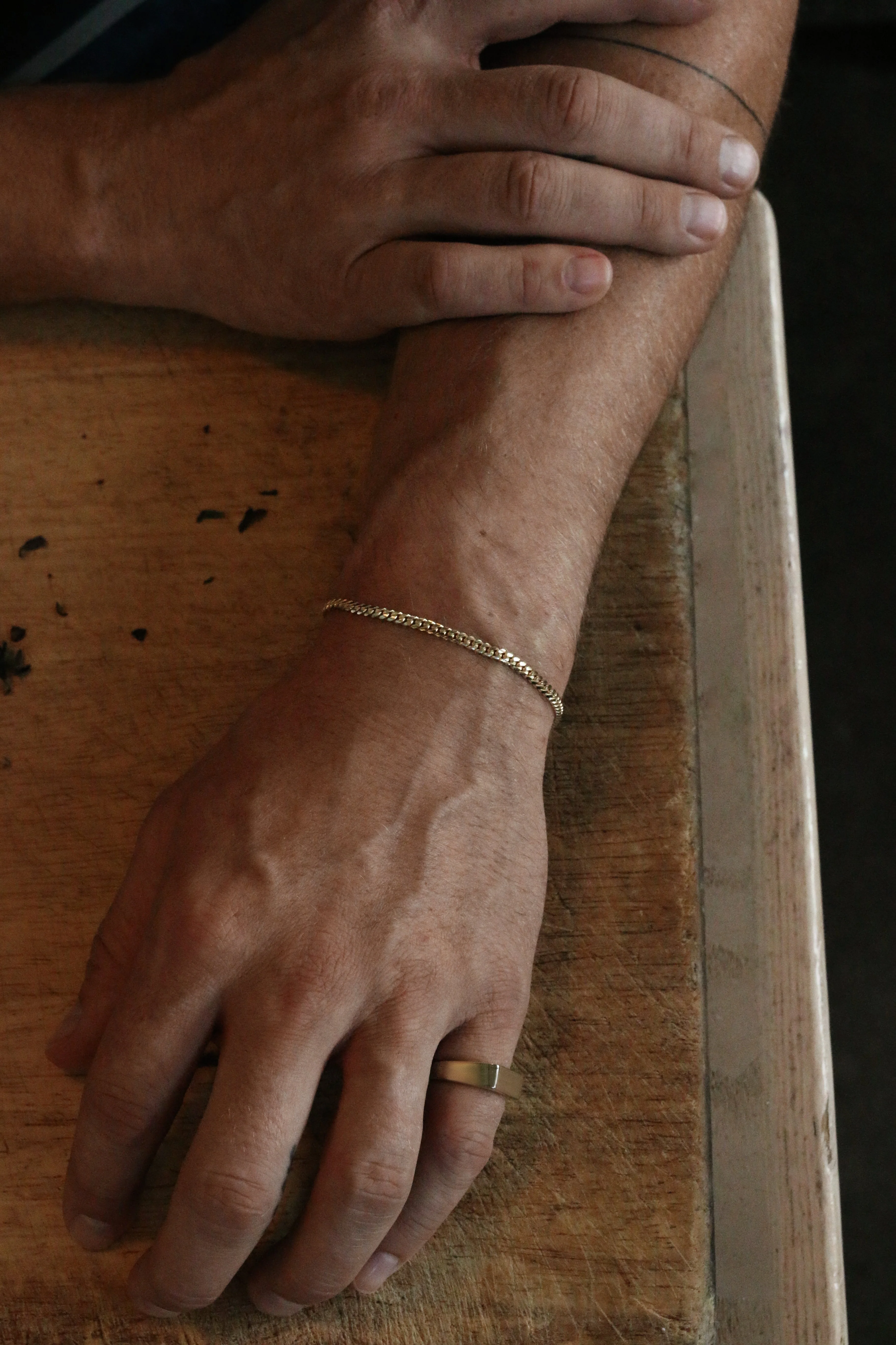 Kinn - Men's Petite Familia Cuban Bracelet - Image 3