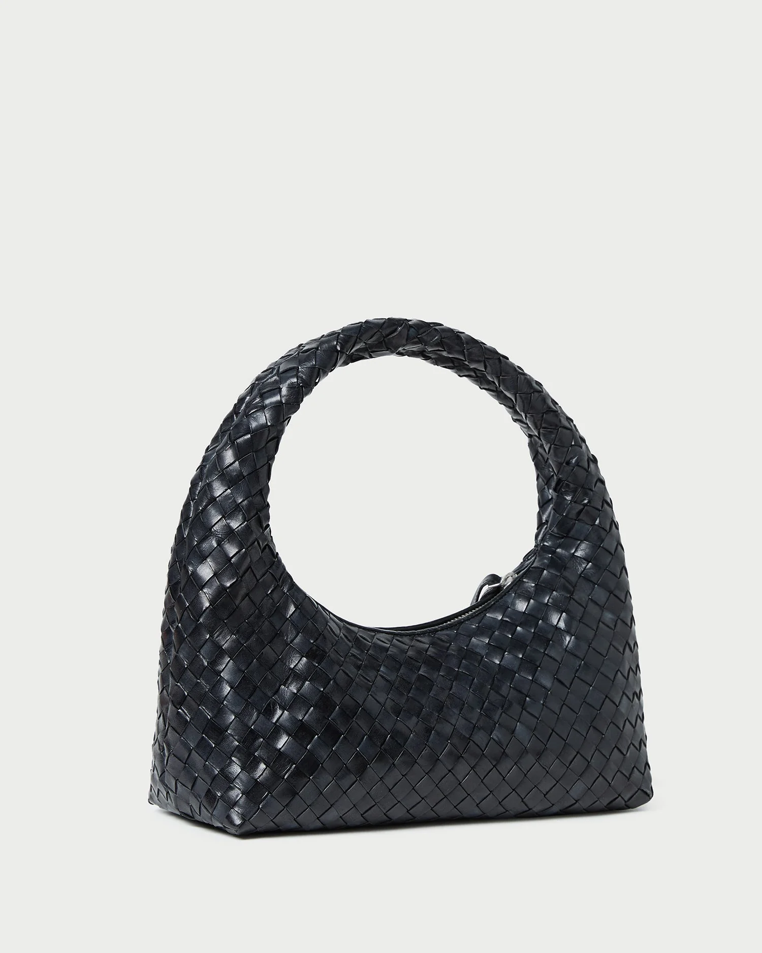 Loeffler Randall - Mercer Black Woven Shoulder Bag - Image 2