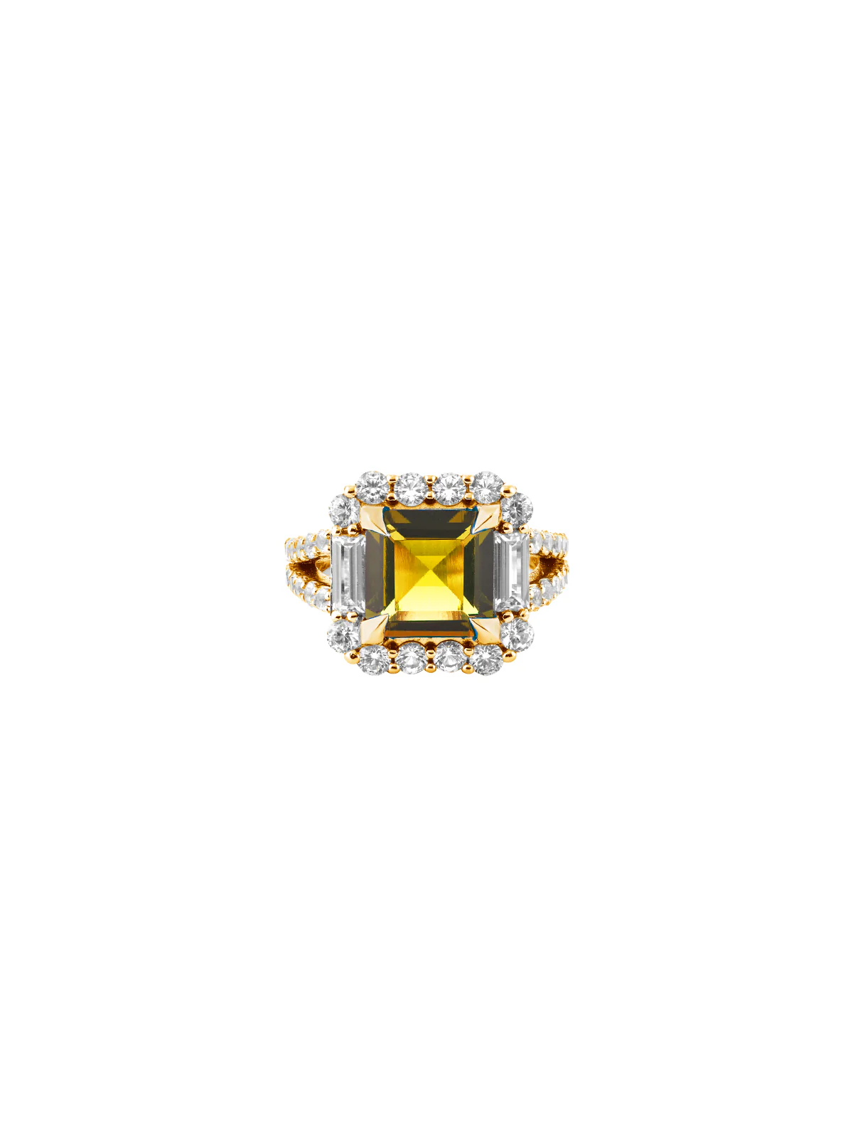 Dorsey - MERCER, LAB YELLOW SAPPHIRE RING, GOLD