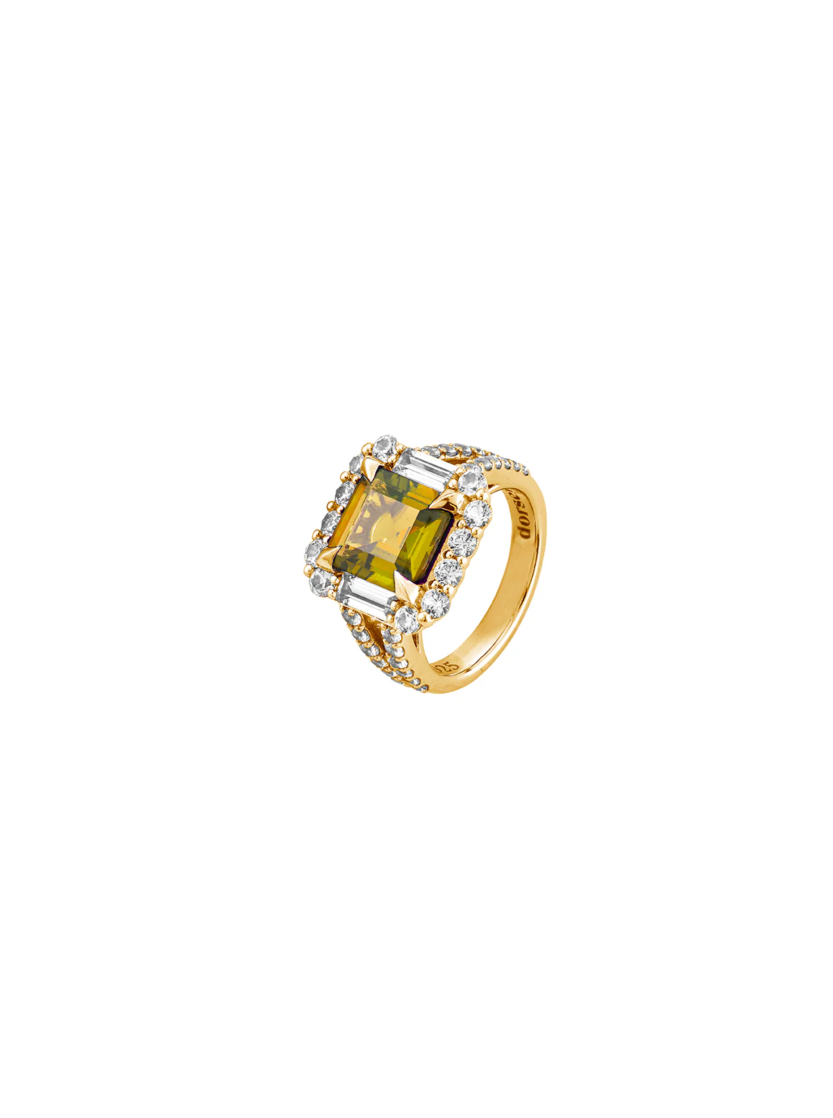 Dorsey - MERCER, LAB YELLOW SAPPHIRE RING, GOLD - Image 2