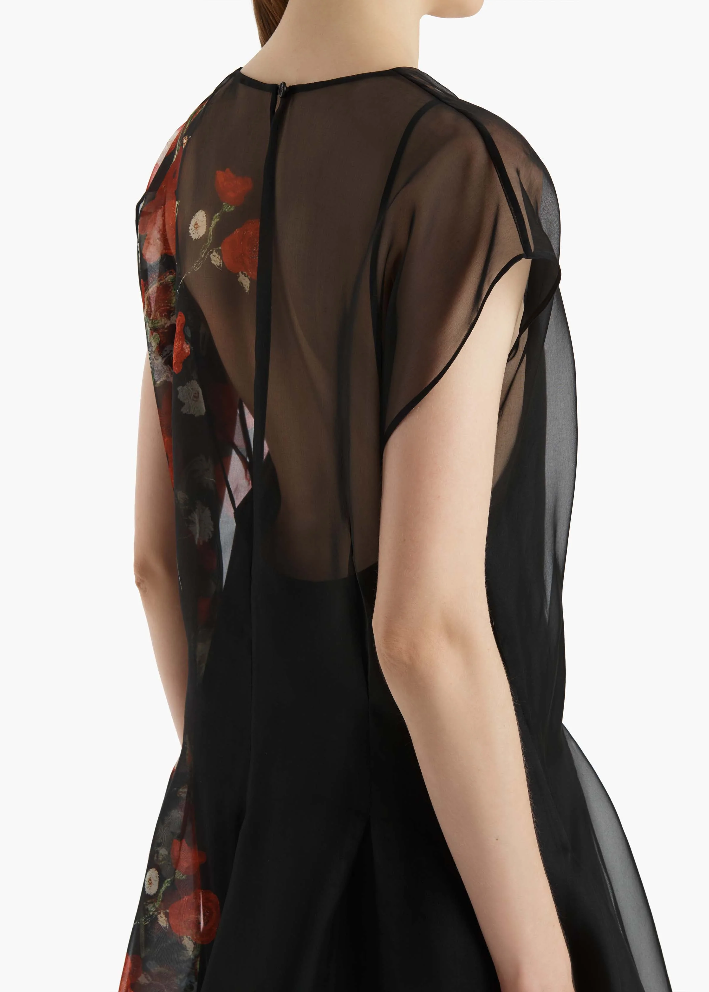 Khaite - Merith Dress in Black and Red - Image 13