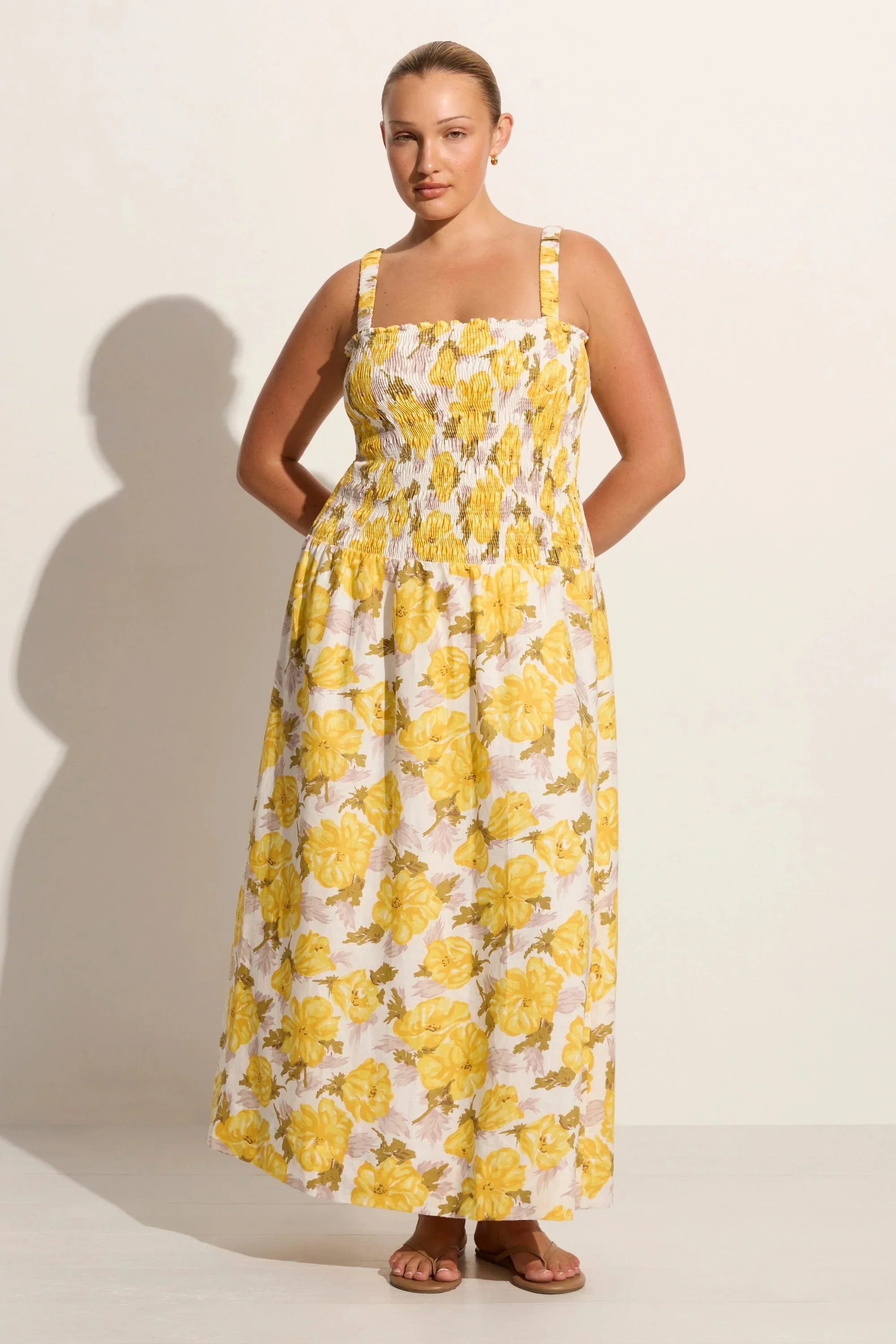 Faithfull - Messina Midi Dress Isadora Floral - Final Sale