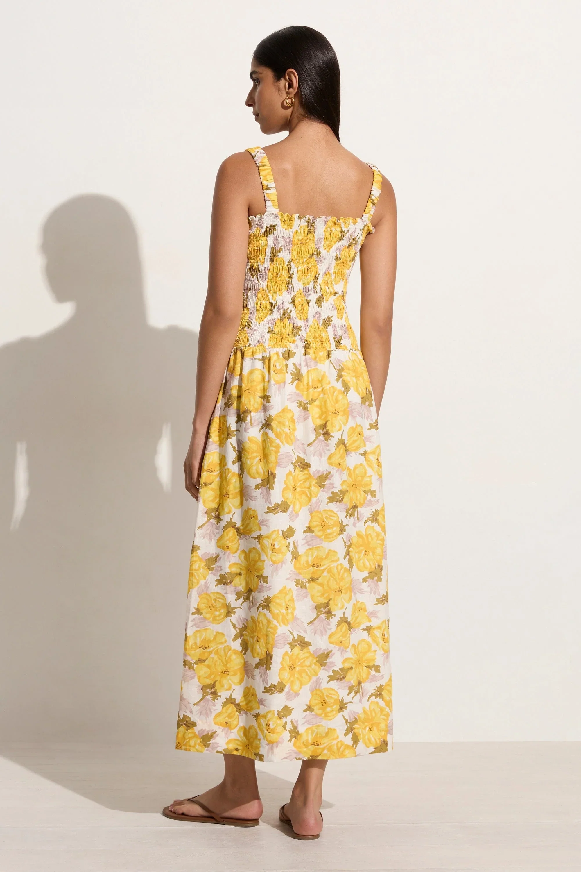 Faithfull - Messina Midi Dress Isadora Floral - Final Sale - Image 7