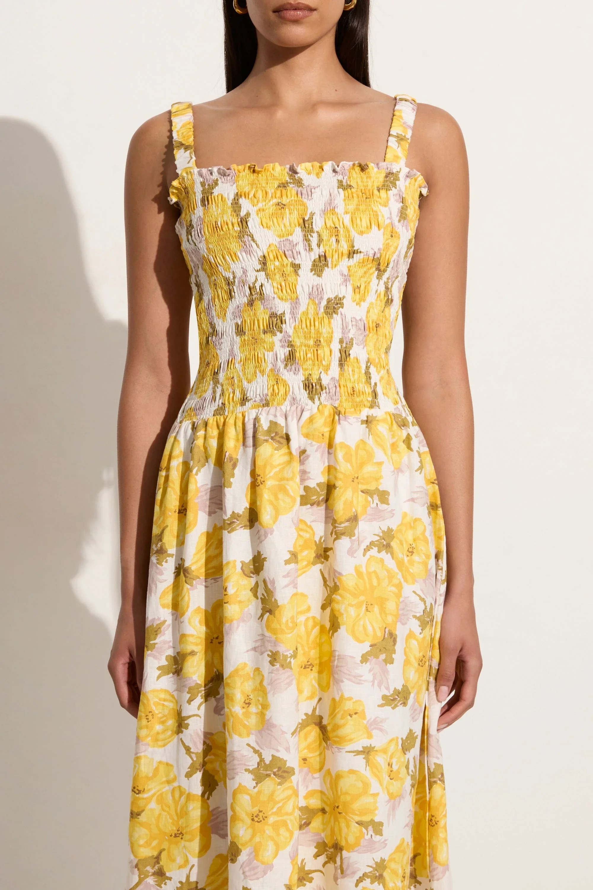 Faithfull - Messina Midi Dress Isadora Floral - Final Sale - Image 8