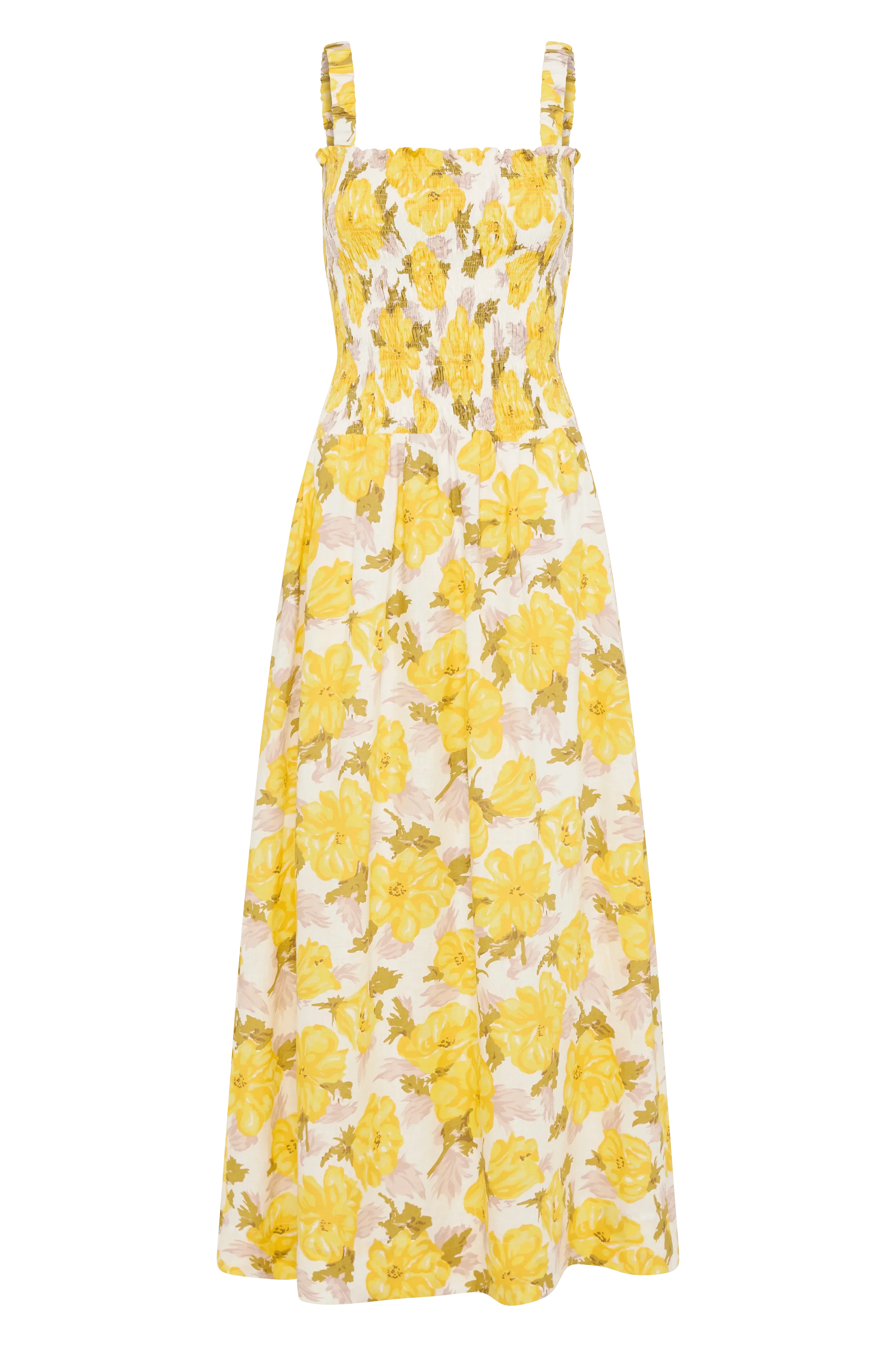 Faithfull - Messina Midi Dress Isadora Floral - Final Sale - Image 9