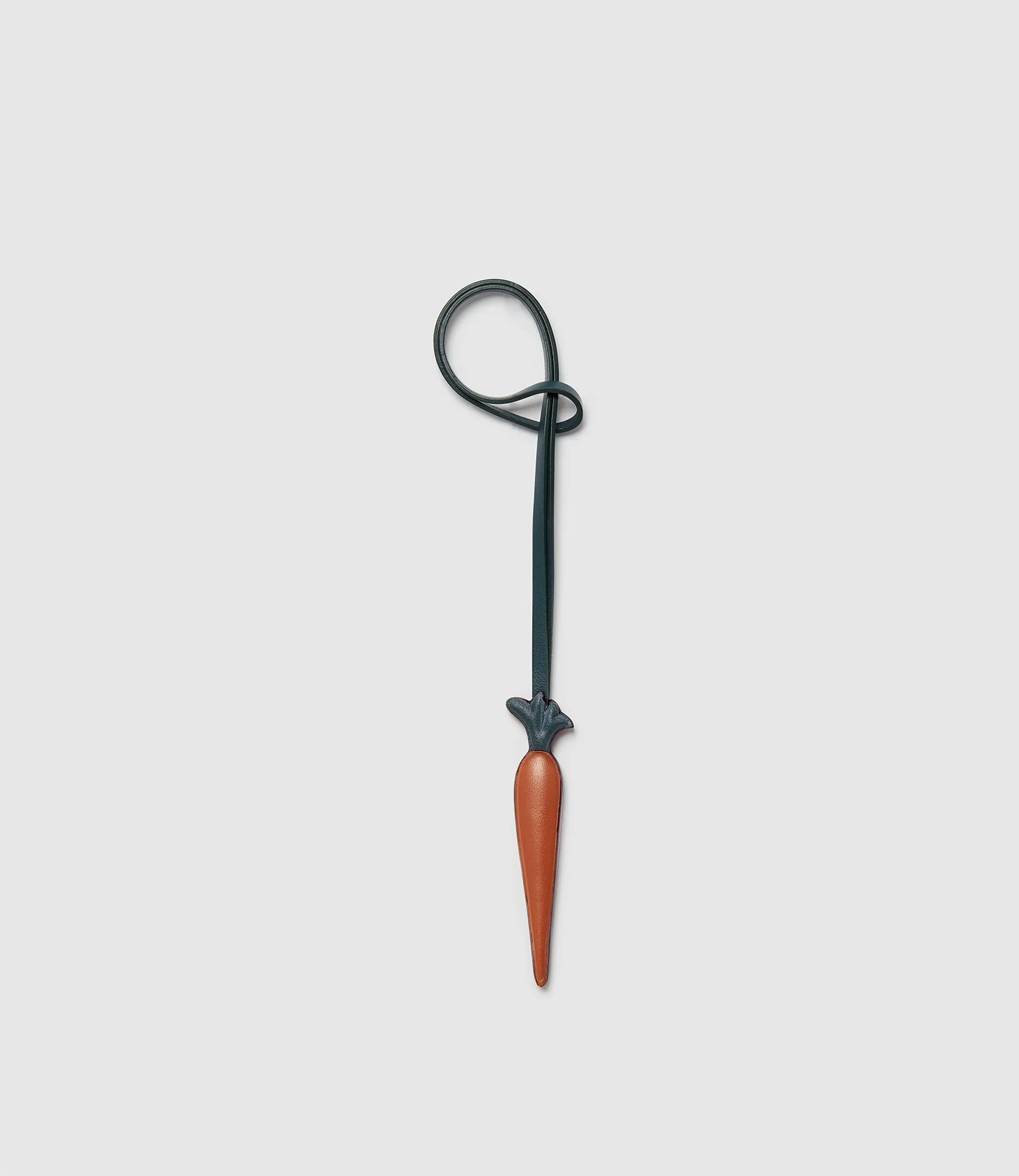 Metier - Métier x Gohar World Carrot Charm Smooth Calfskin Orange with Dark Green