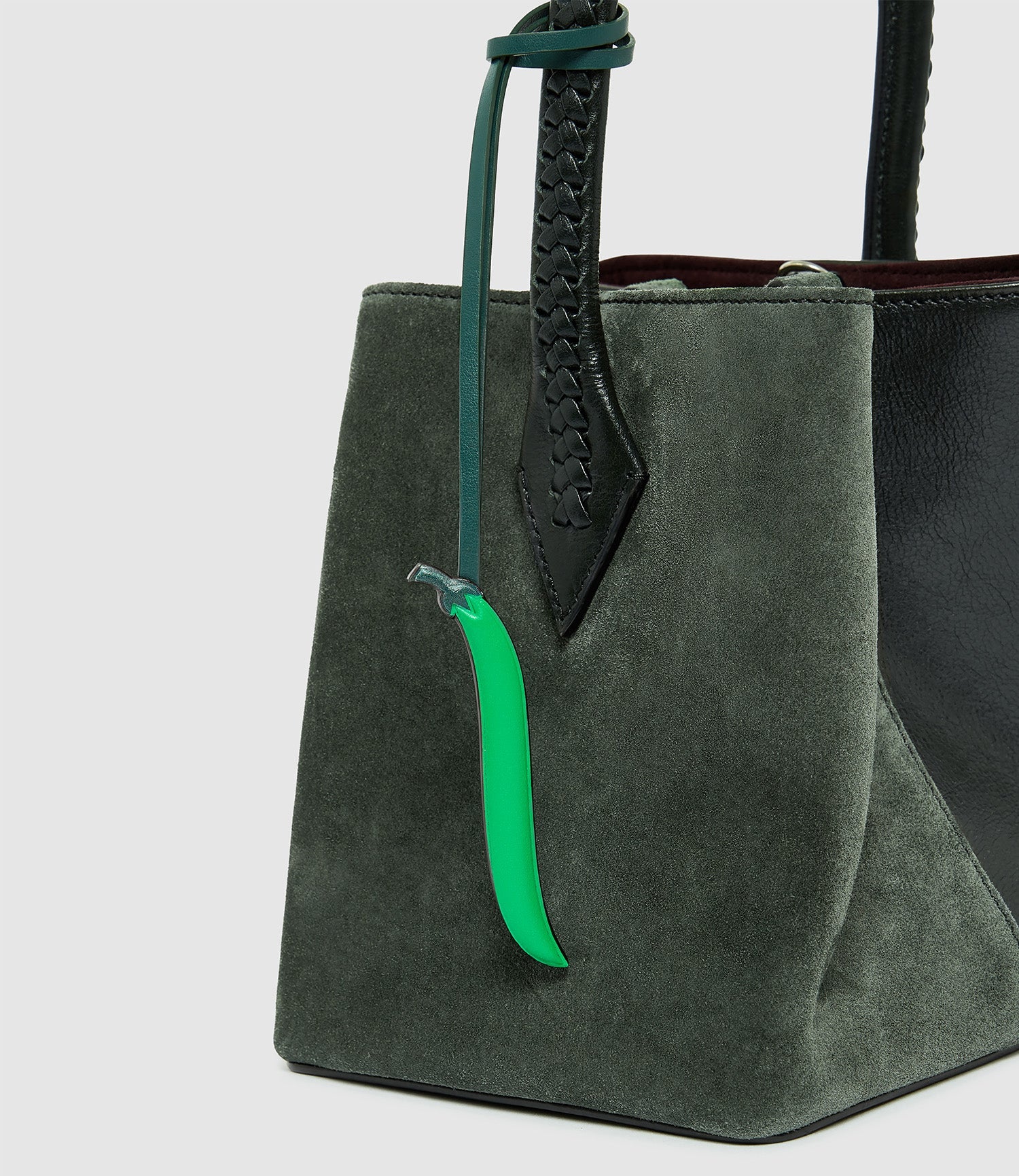 Metier - Métier x Gohar World Vérité Mini Elvis with Suede Racing Green with Emerald - Image 2