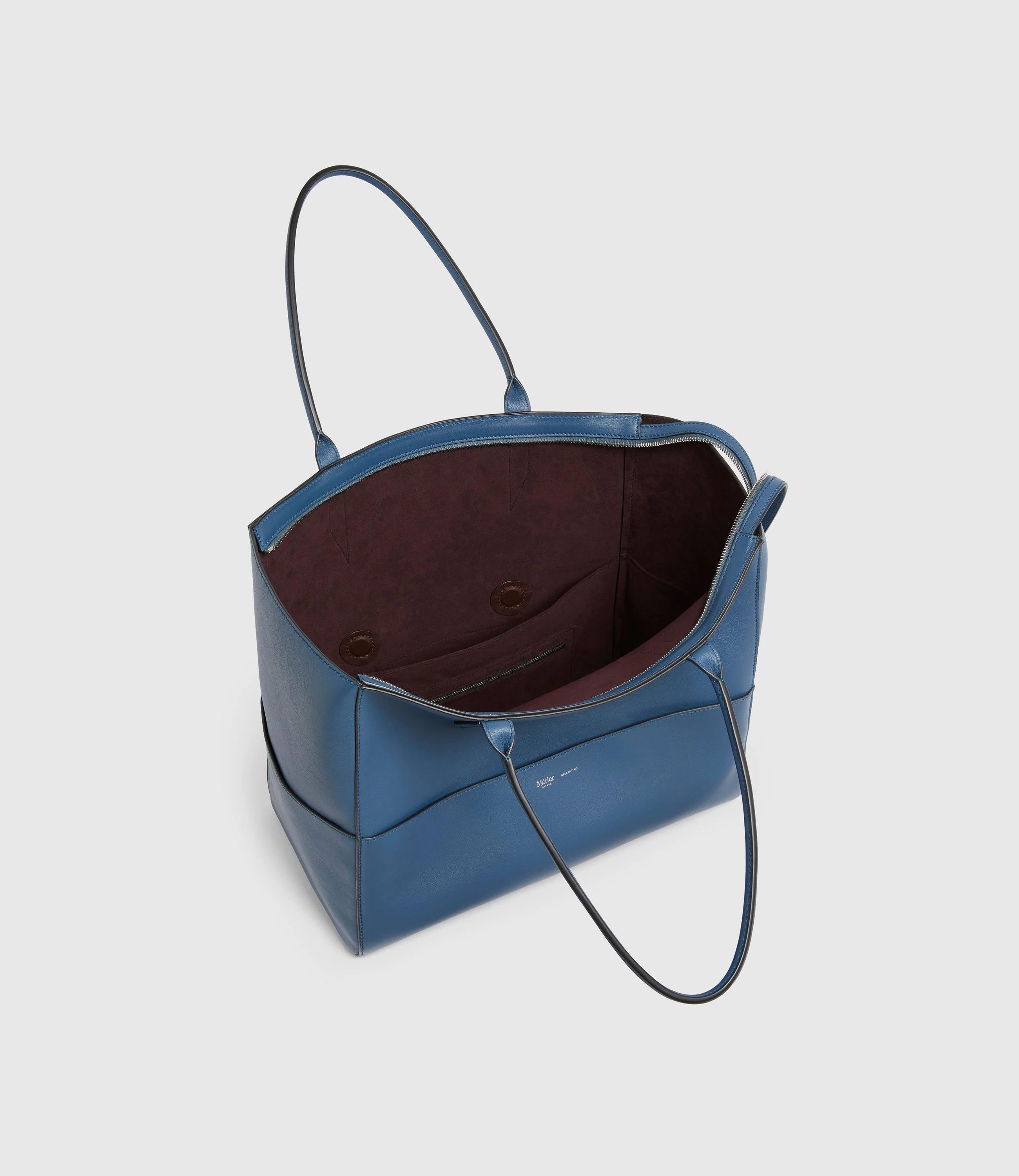Metier - Incognito 36 Cabas Smooth Calfskin Storm - Image 3