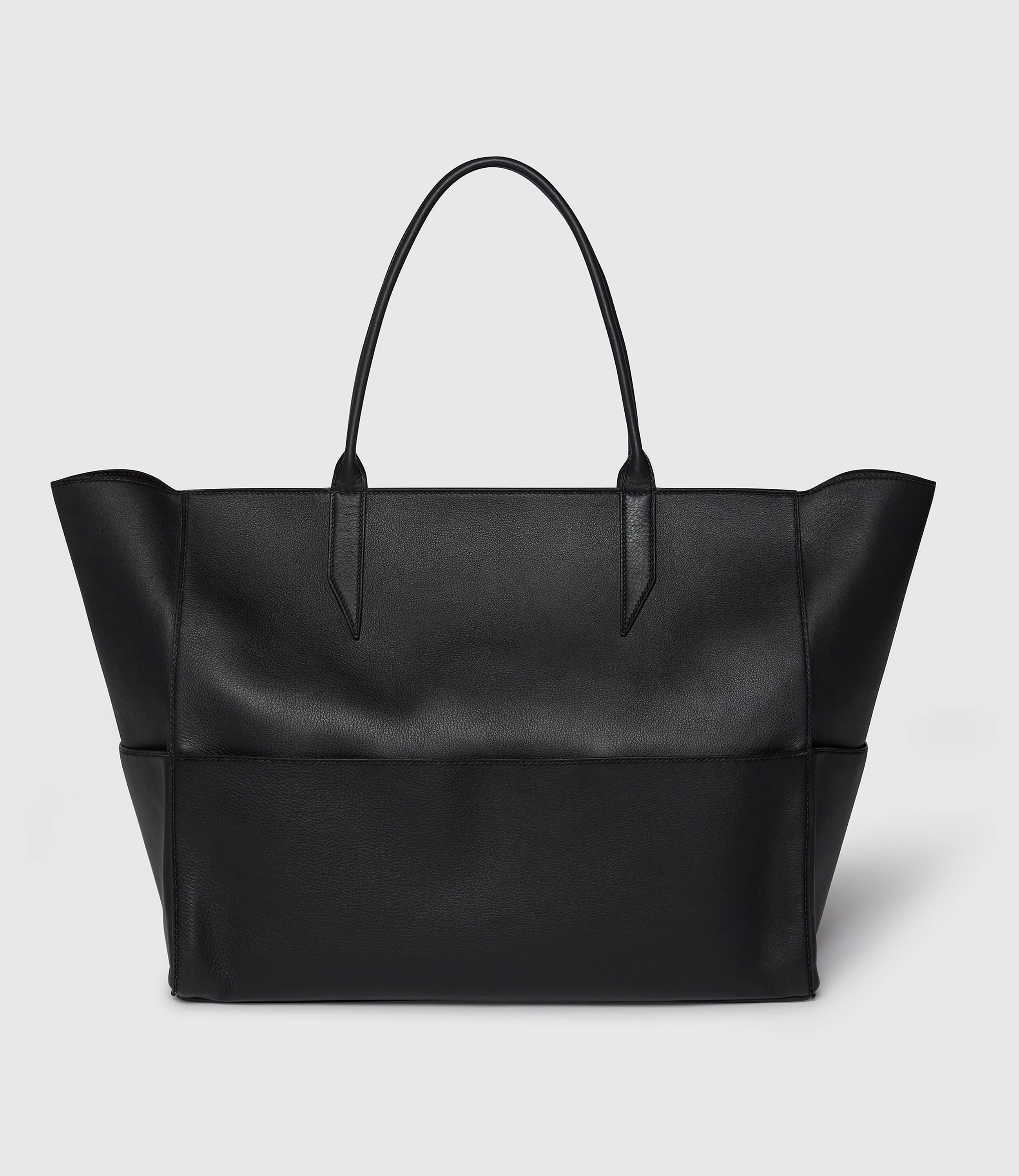 Metier - Incognito 42 Cabas Bag Smooth Calfskin Black