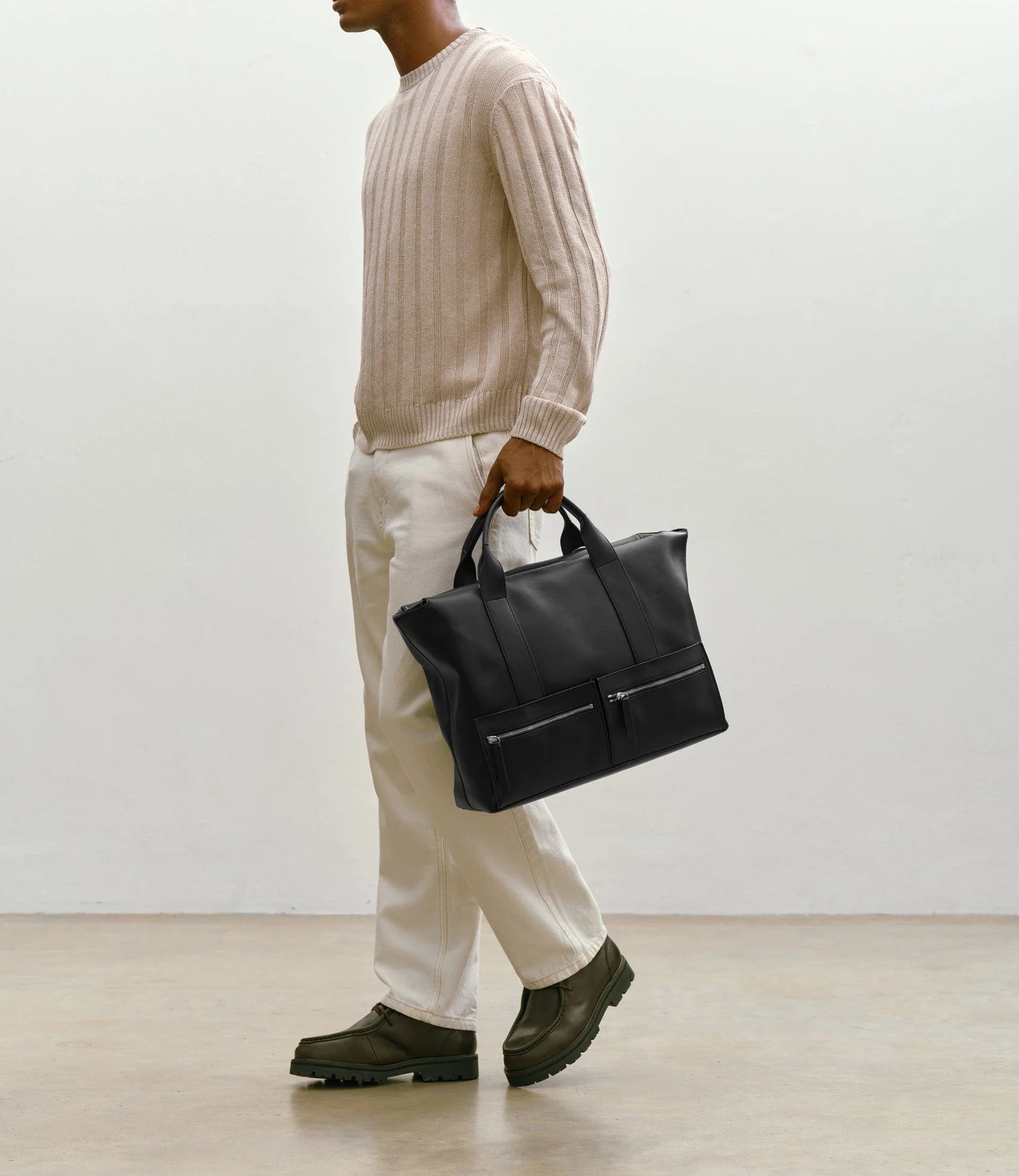 Metier - Racer 40 Atelier Calfskin Black - Image 2