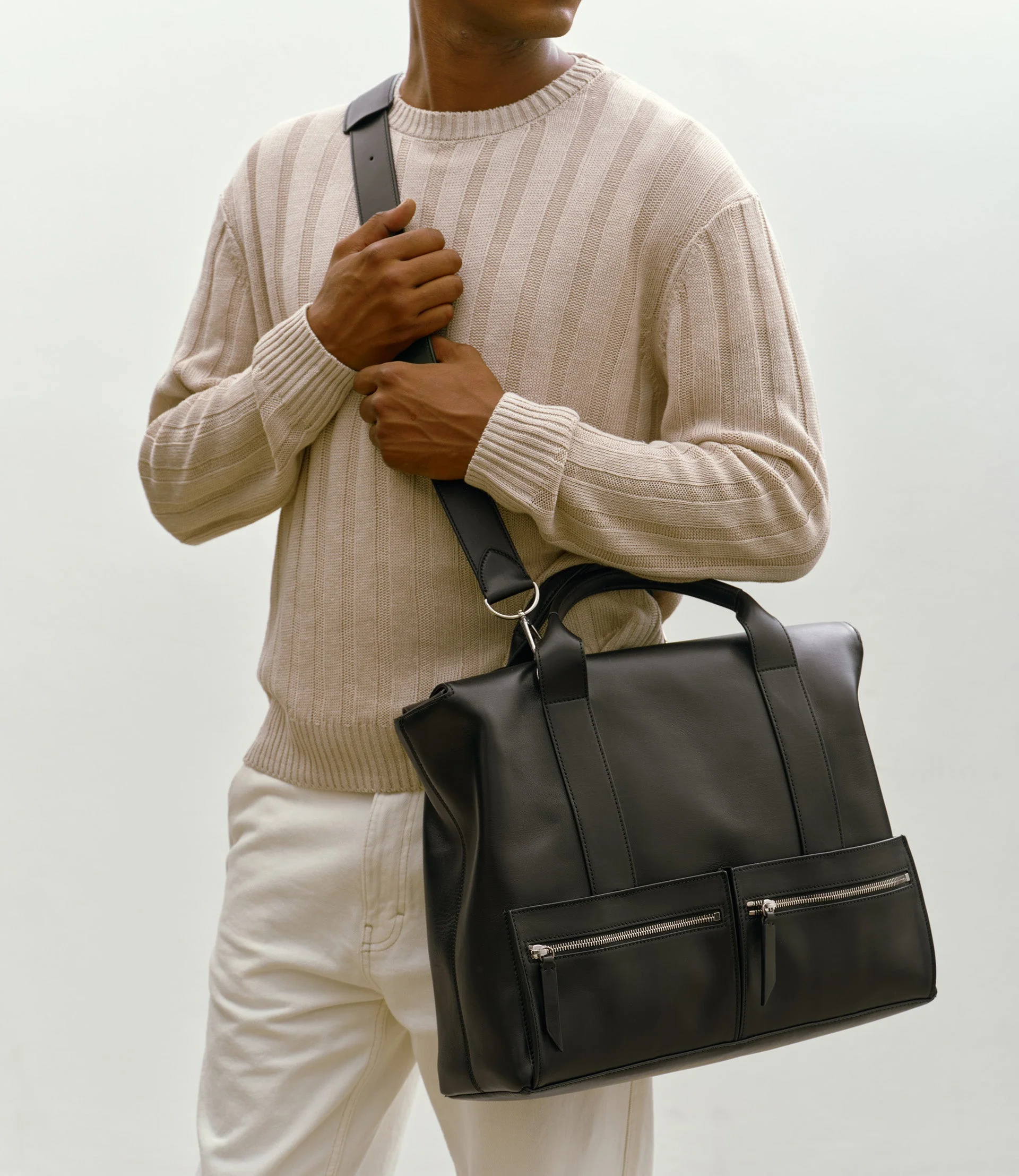 Metier - Racer 40 Atelier Calfskin Black - Image 6