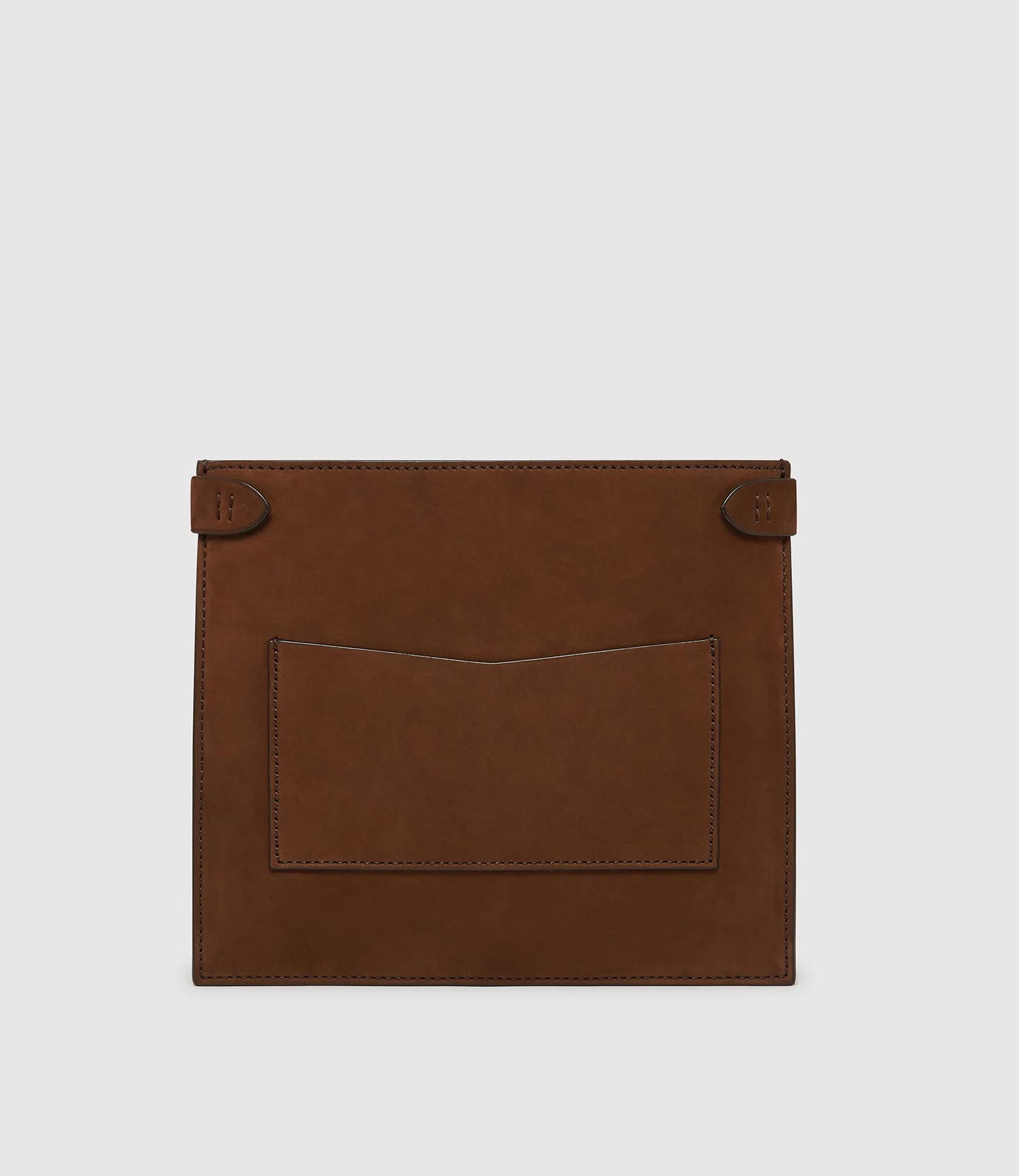 Metier - Stowaway Crossbody Nubuck Chestnut - Image 5