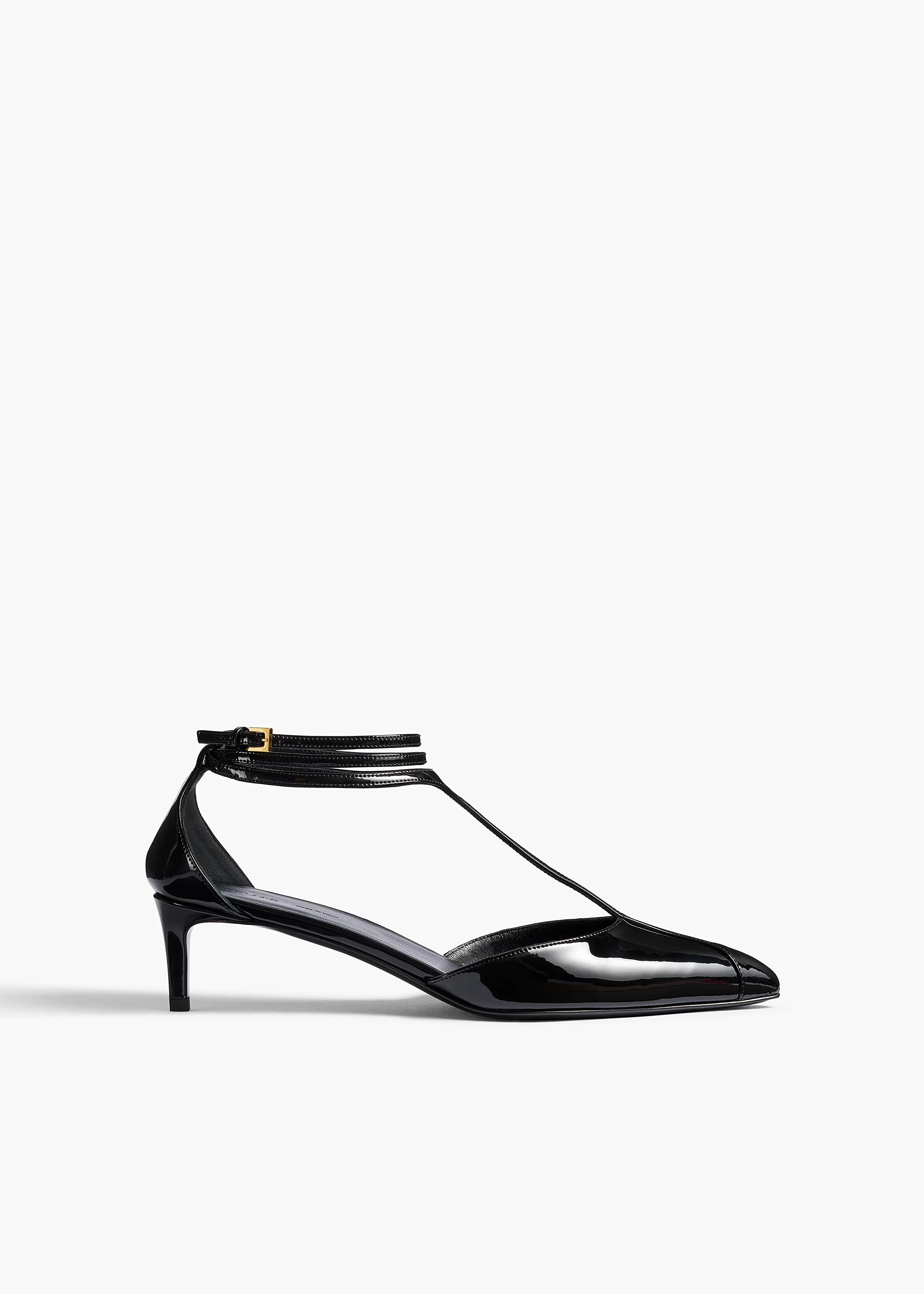 Khaite - Mia Pump in Black Patent Leather