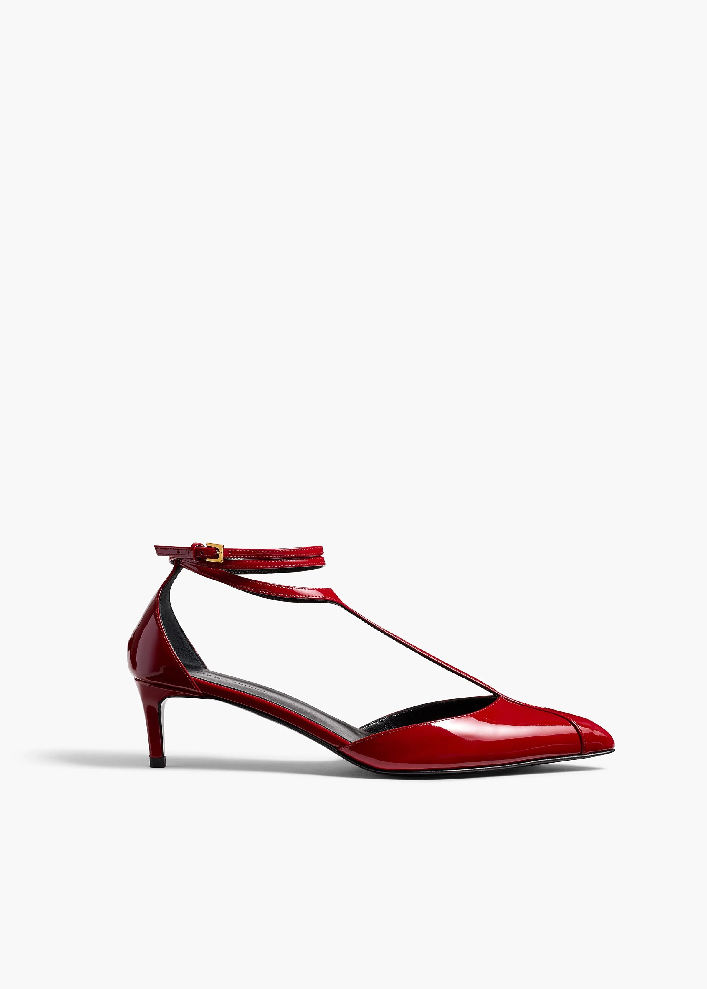Khaite - Mia Pump in Fire Red Patent Leather - Image 7