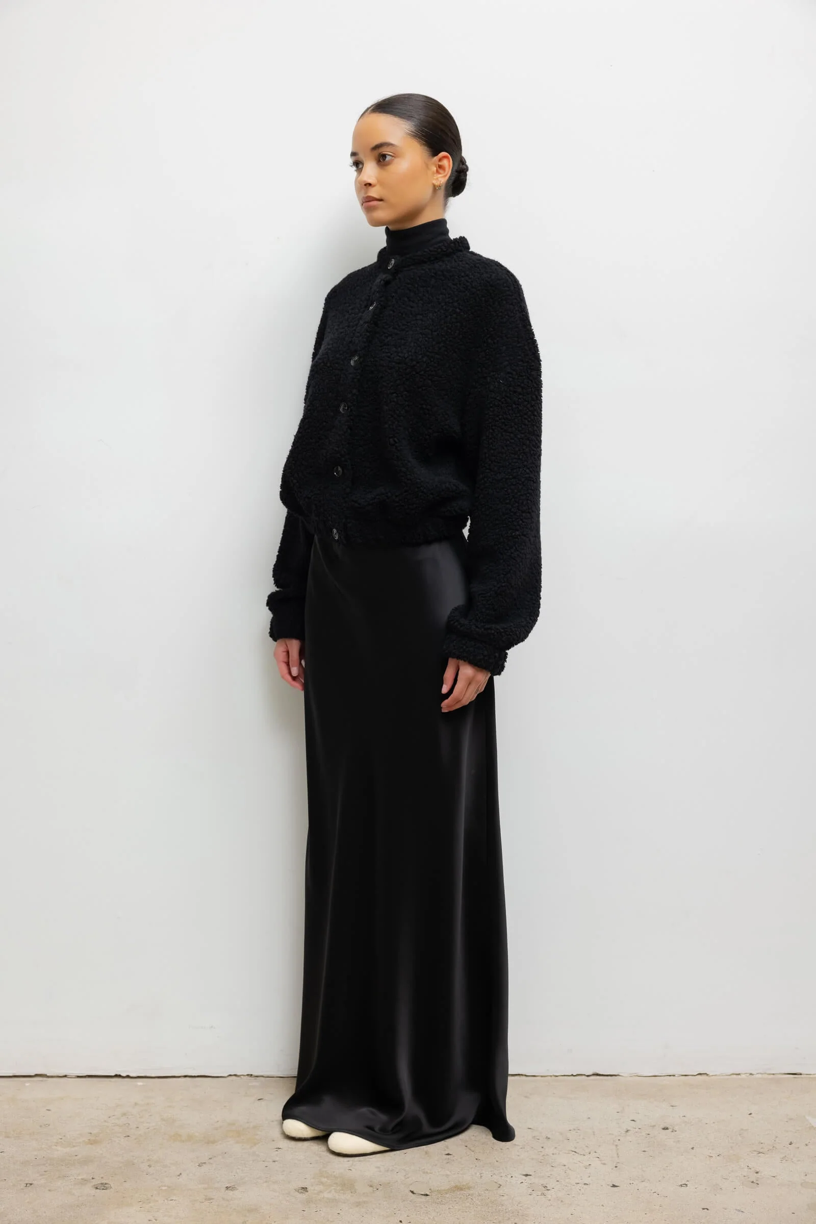 Leset - Mica Collarless Blouson - Image 6