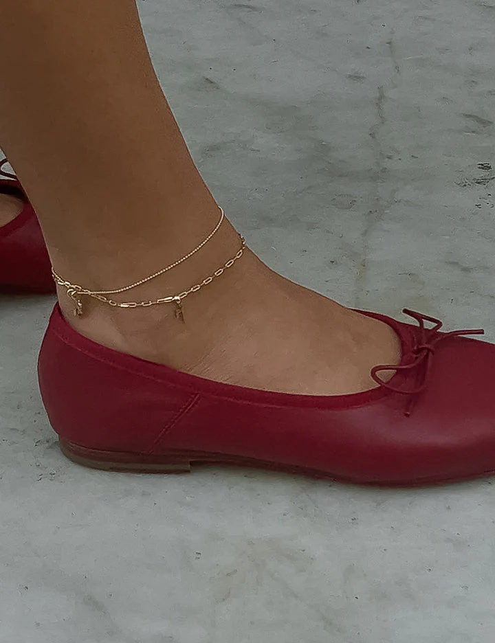 Kinn - Micro Link Chain Anklet - Image 3