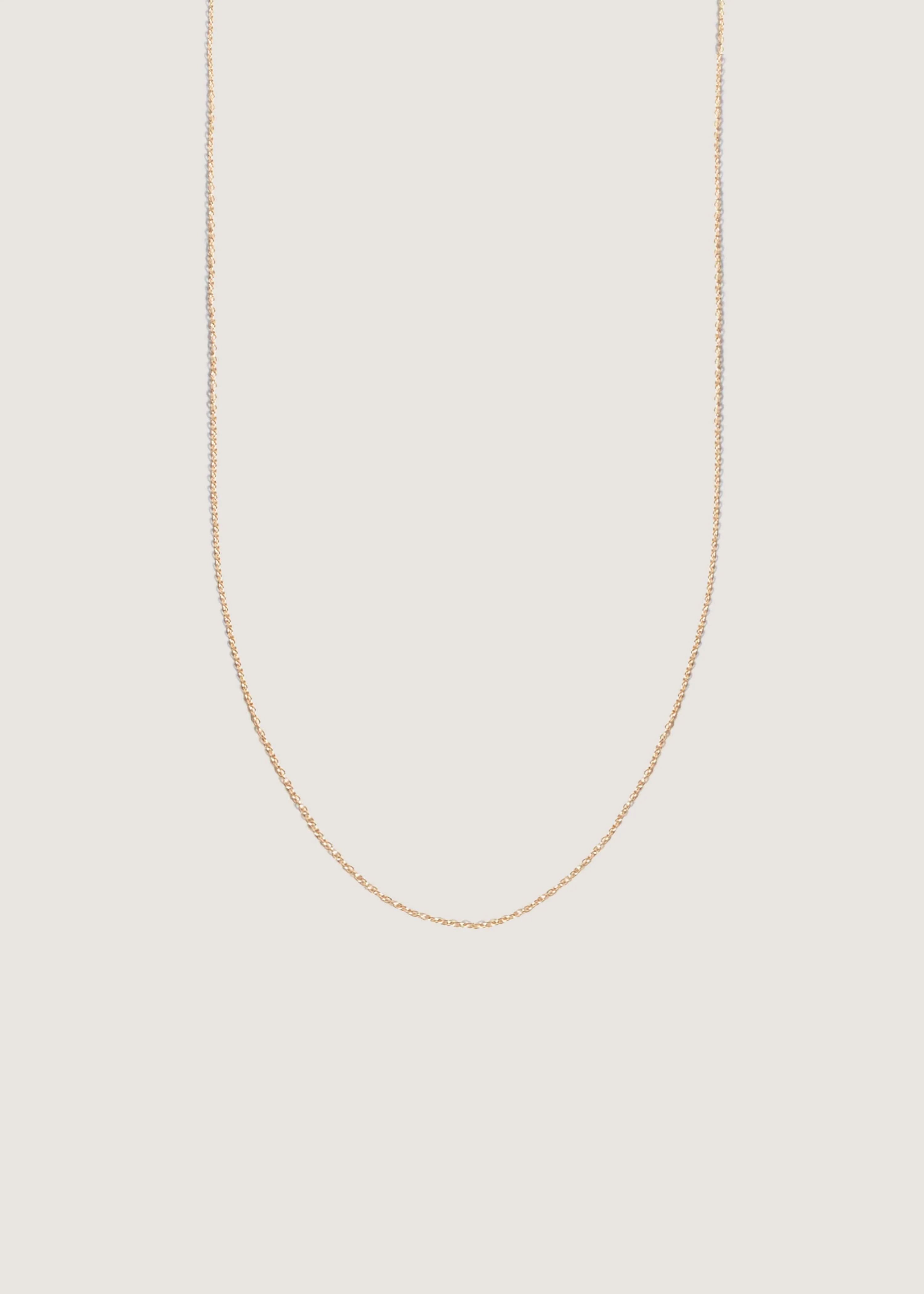 Kinn - Micro Rolo & Box Chain Necklace Stack - Image 4