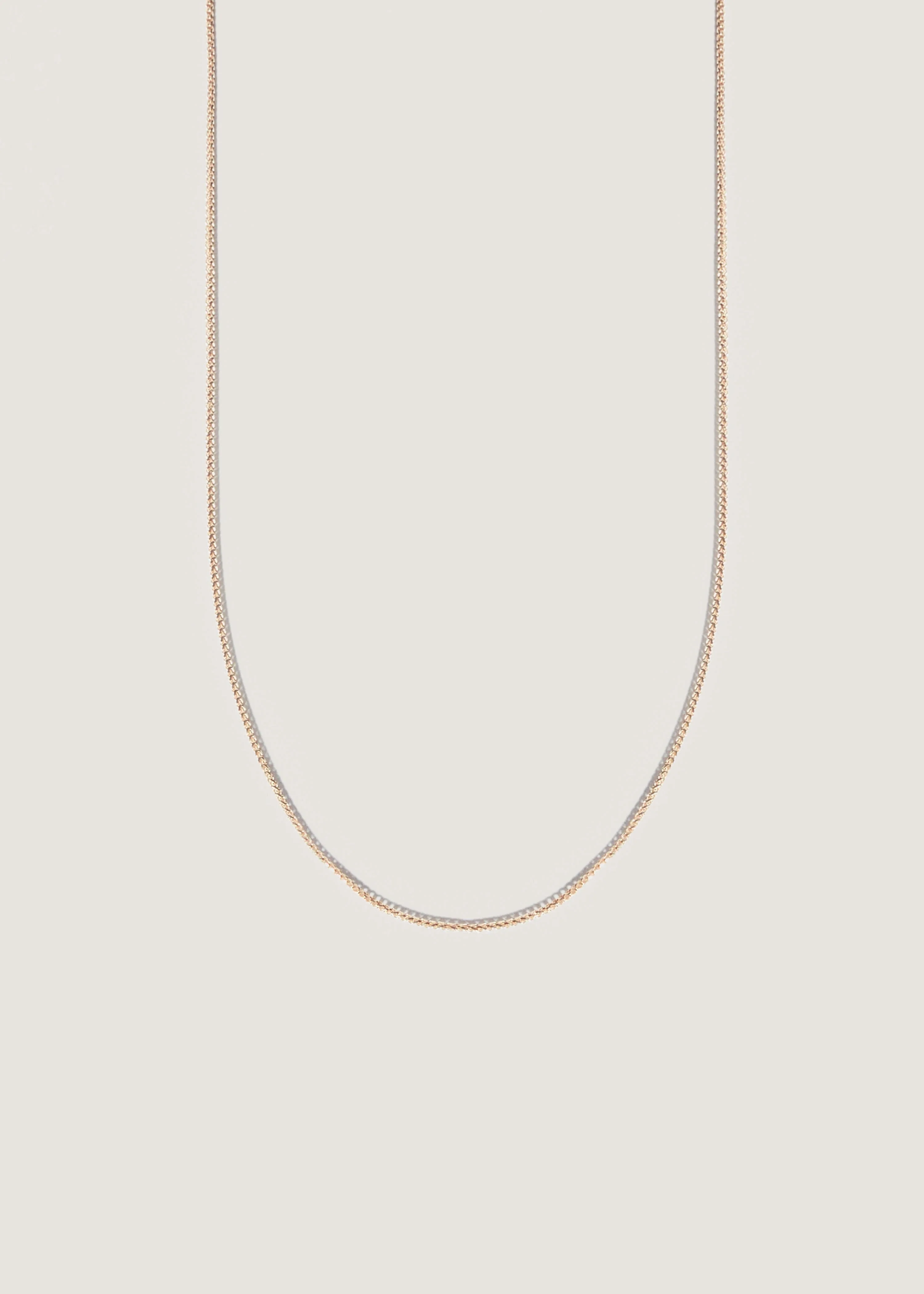 Kinn - Micro Rolo & Box Chain Necklace Stack - Image 5