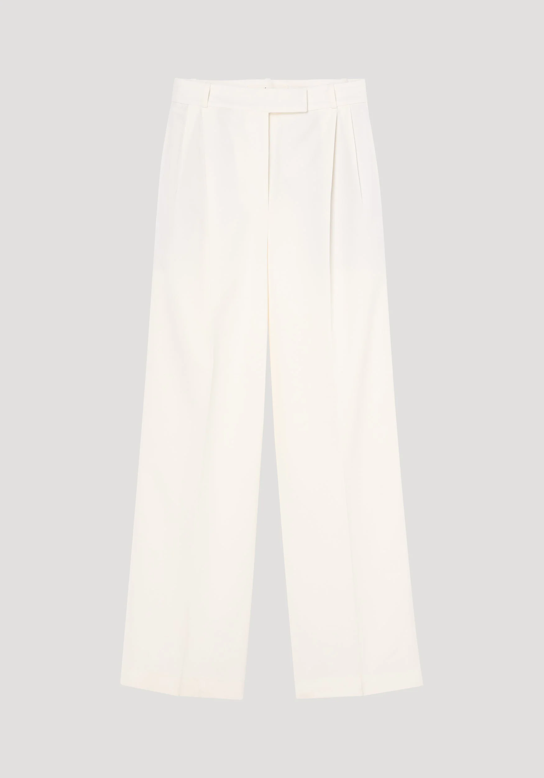 ROHE - Mid - waist tailored trousers | off white - Image 6