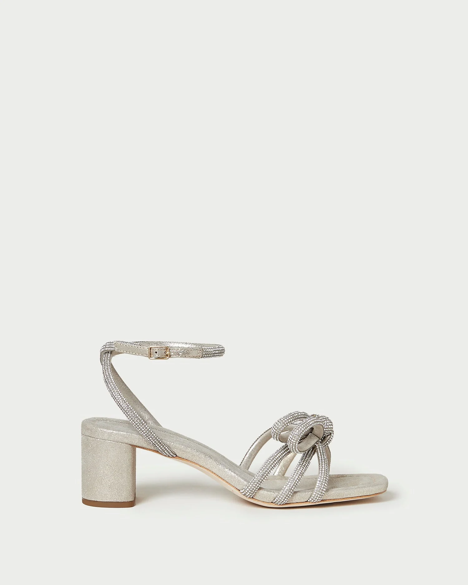 Loeffler Randall - Mikel Cappuccino Bow Mid - Heel Sandal
