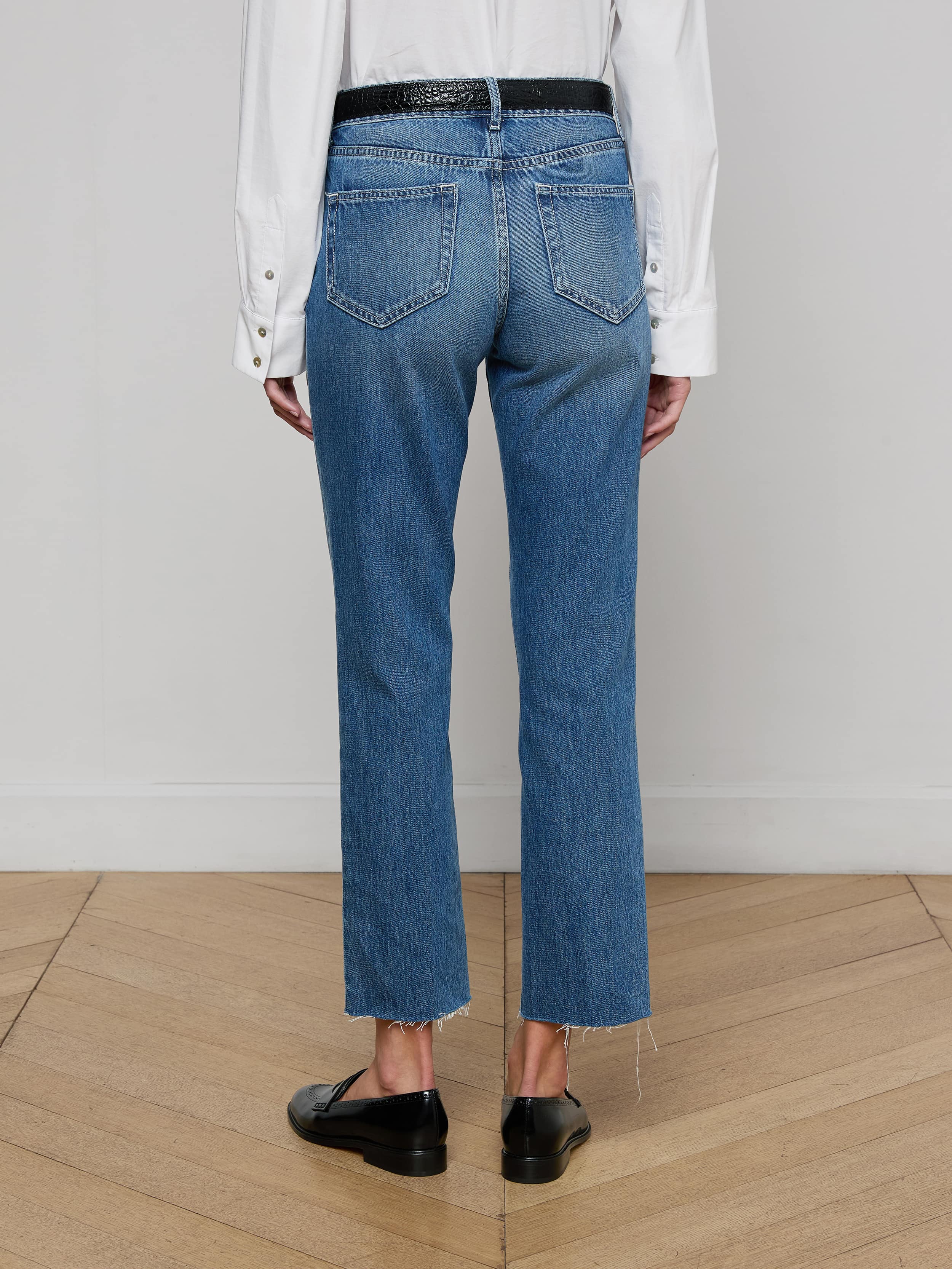 L'AGENCE - Milana Slouchy Stovepipe Jean - Image 4
