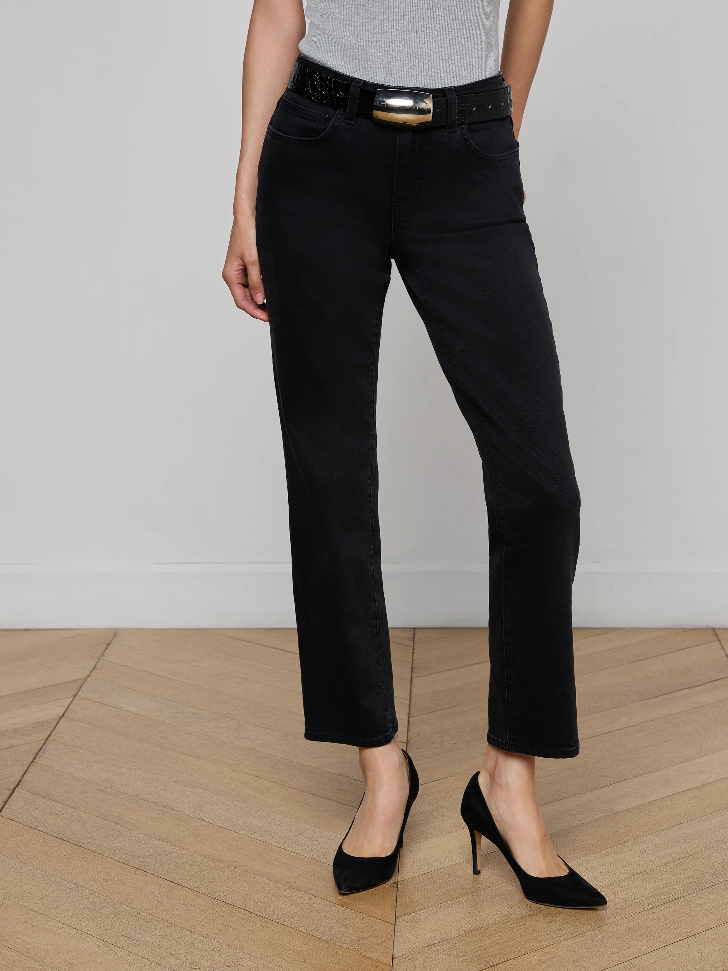 L'AGENCE - Milana Slouchy Stovepipe Jean - Image 8