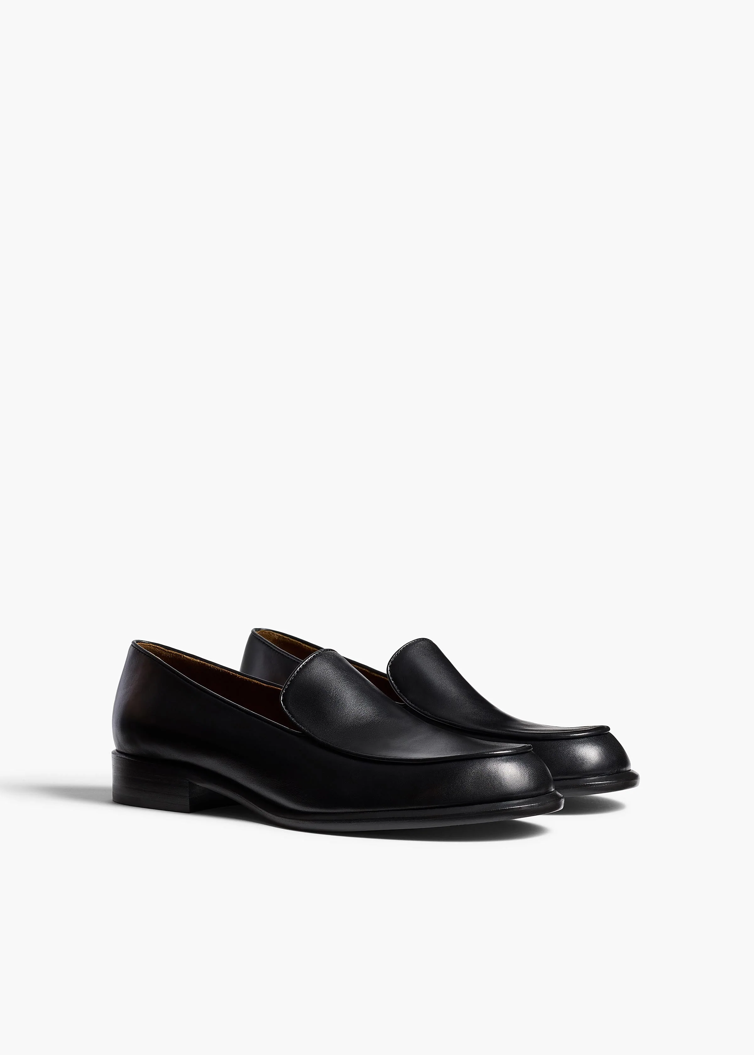 Khaite - Miles Loafer in Black Leather - Image 7