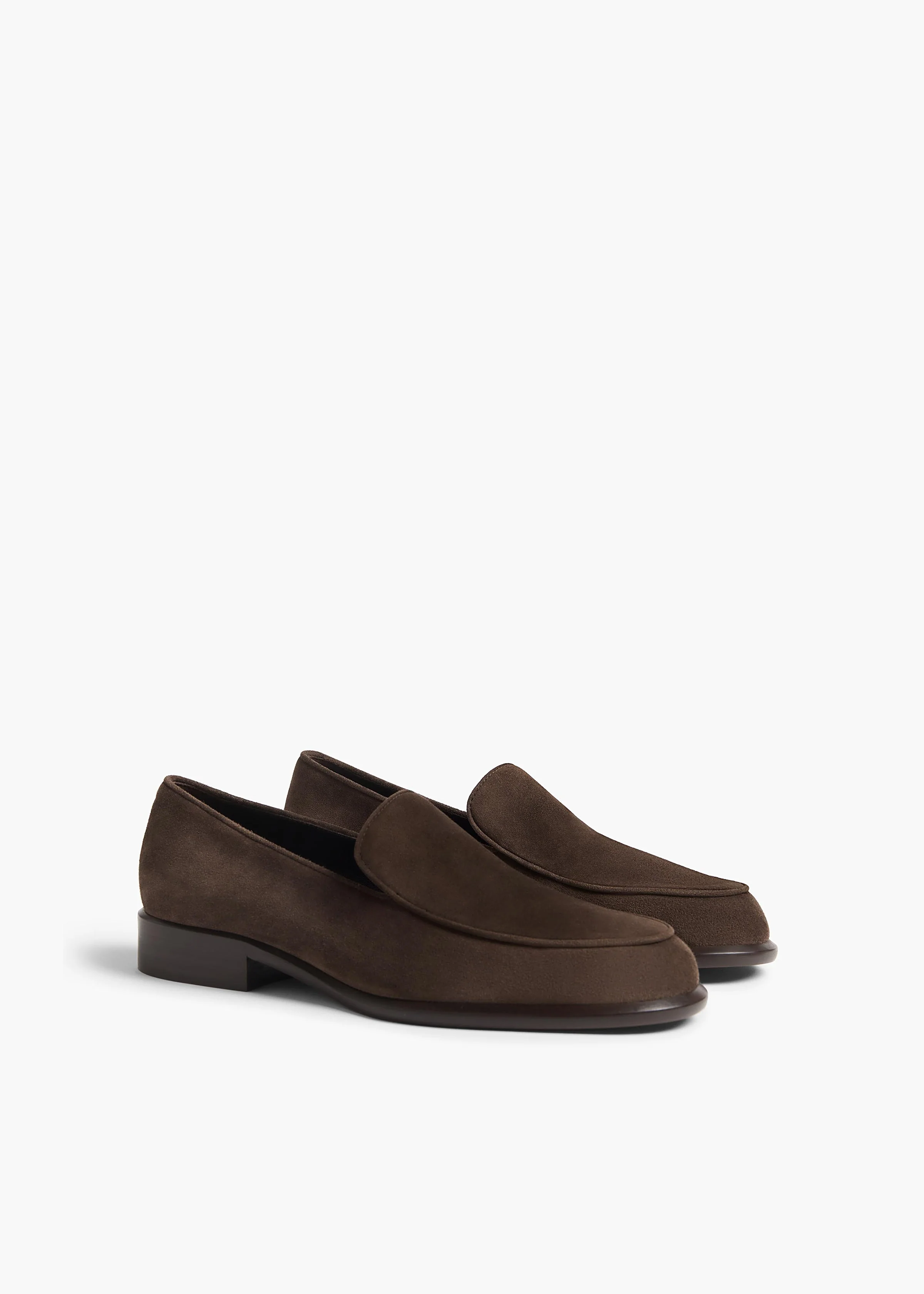 Khaite - Miles Loafer in Ebano Suede - Image 7