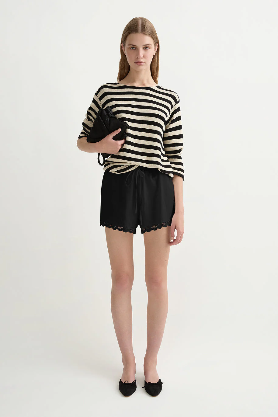 Posse - MILES TOP - CREAM & BLACK - Image 2