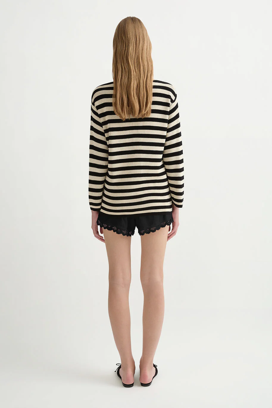 Posse - MILES TOP - CREAM & BLACK - Image 9
