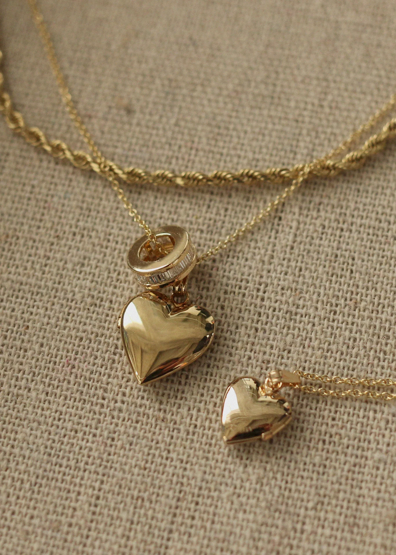 Kinn - Milestone Baguette Birthstone Charm Diamond Necklace - Image 3