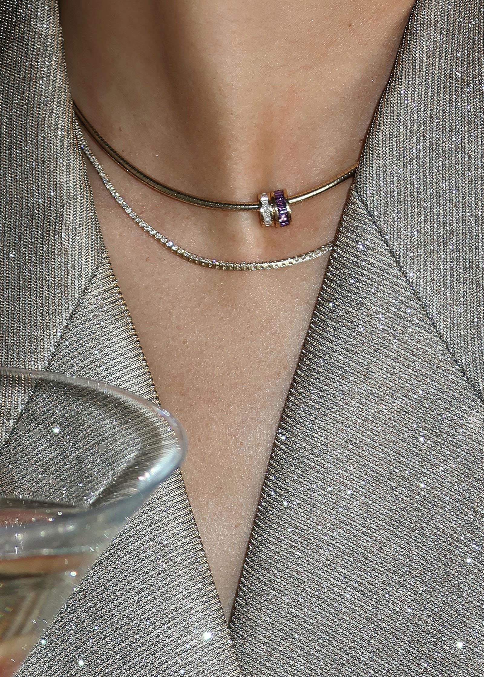 Kinn - Milestone Baguette Birthstone Charm Amethyst - Image 3
