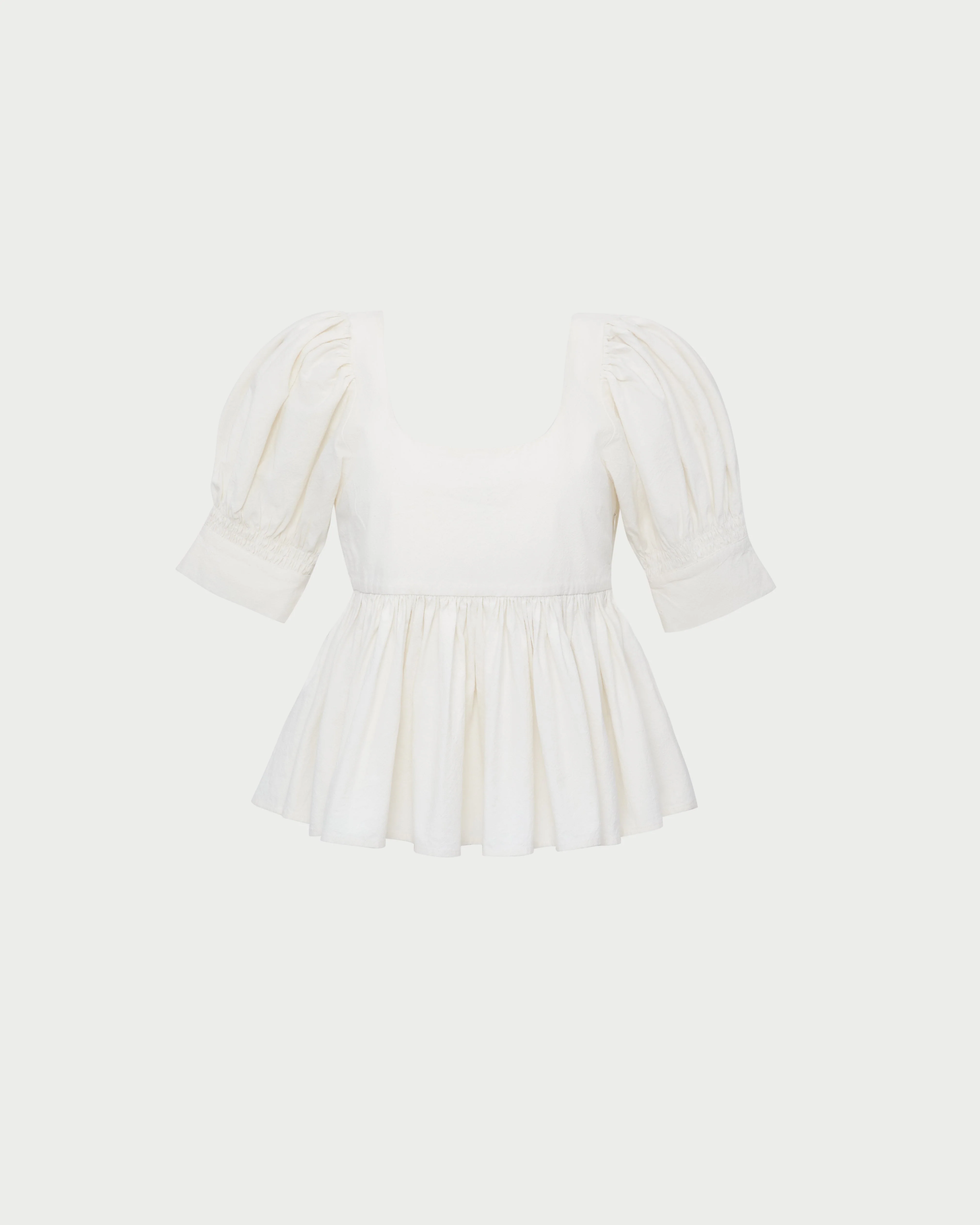 Loeffler Randall - Milly Puff - Sleeve Top - Image 2
