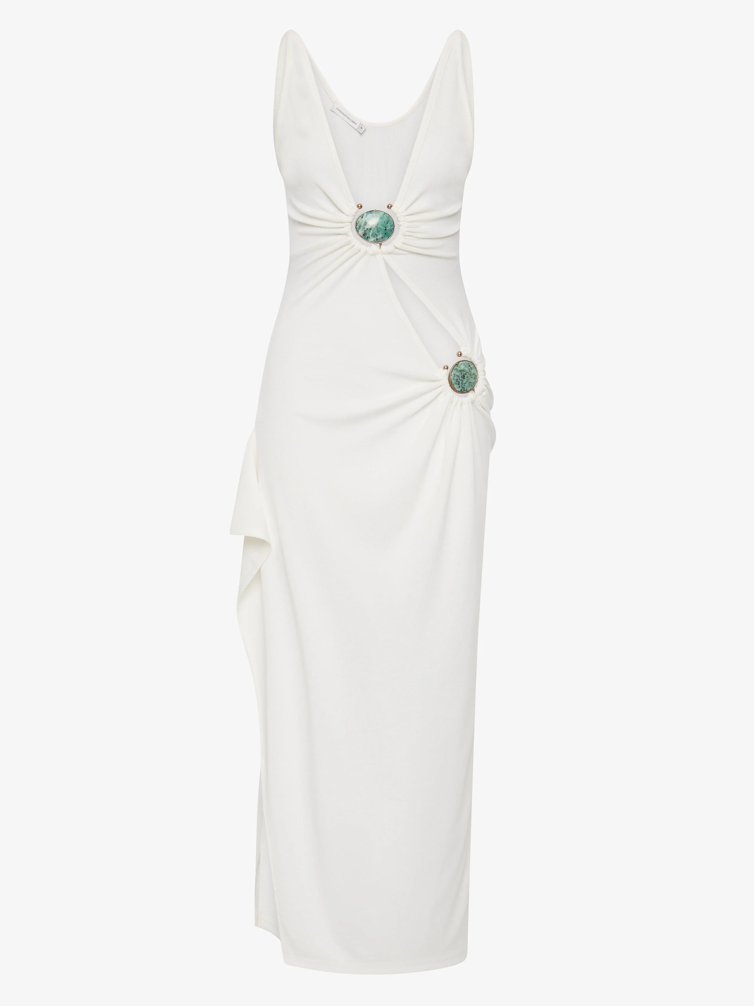 Christopher Esber - Mineral Stone Cascade Tank Dress - Image 5