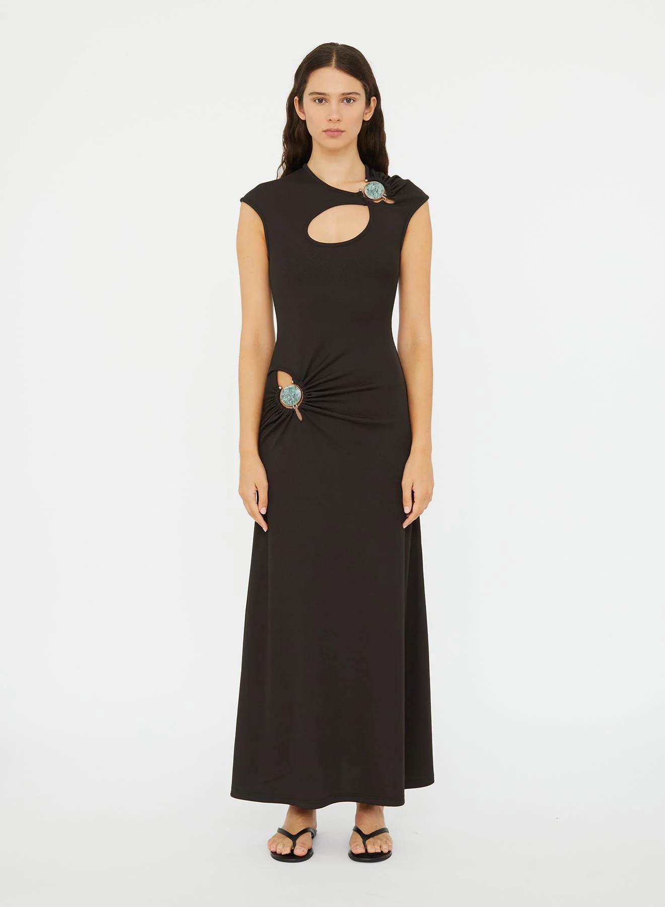 Christopher Esber - Mineral Stone Hollow Tee Dress